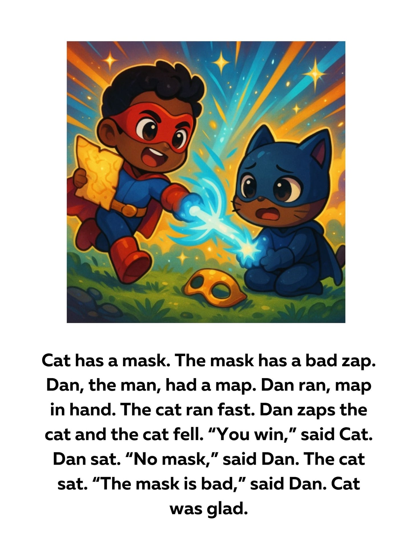 Phonics Heroes Decodable Adventures: Phonics Workbook for Beginning and Early Readers in Kindergarten and First Grade: Short Vowel Sounds
