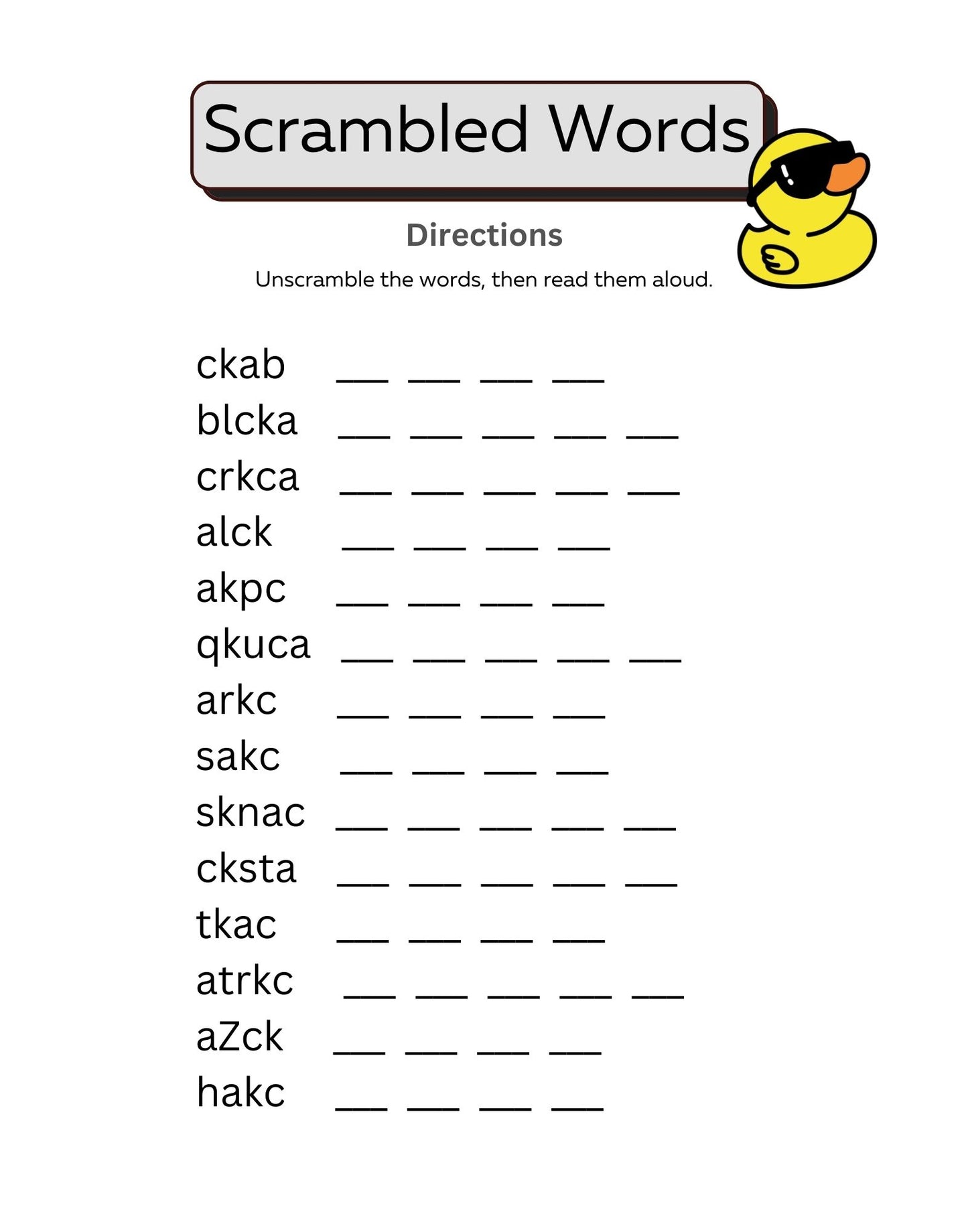 The Science of Reading Decodable Readers: Word Families Book 1