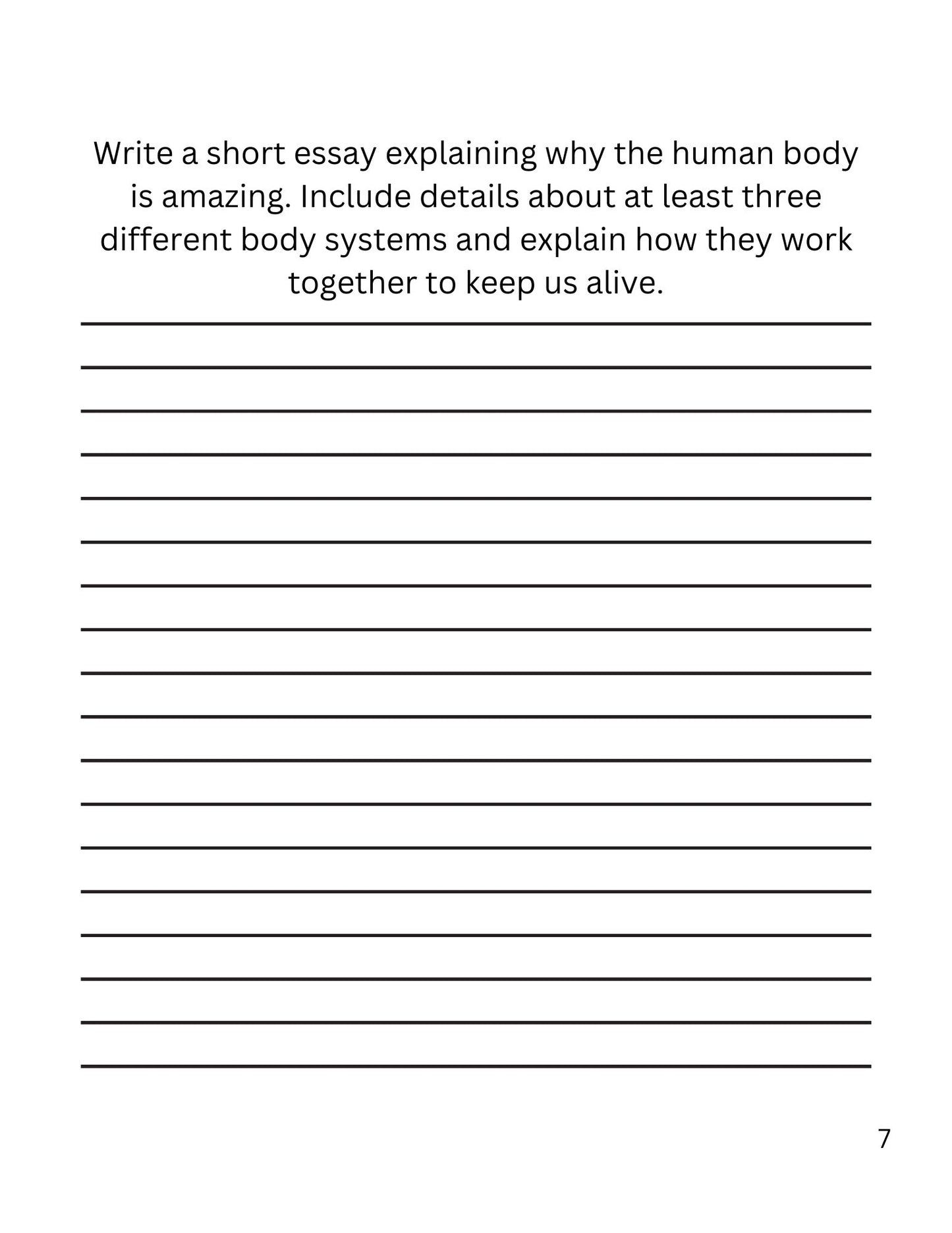 WIZ KIDS READING TEST GRADE 4: The Human Body and Health