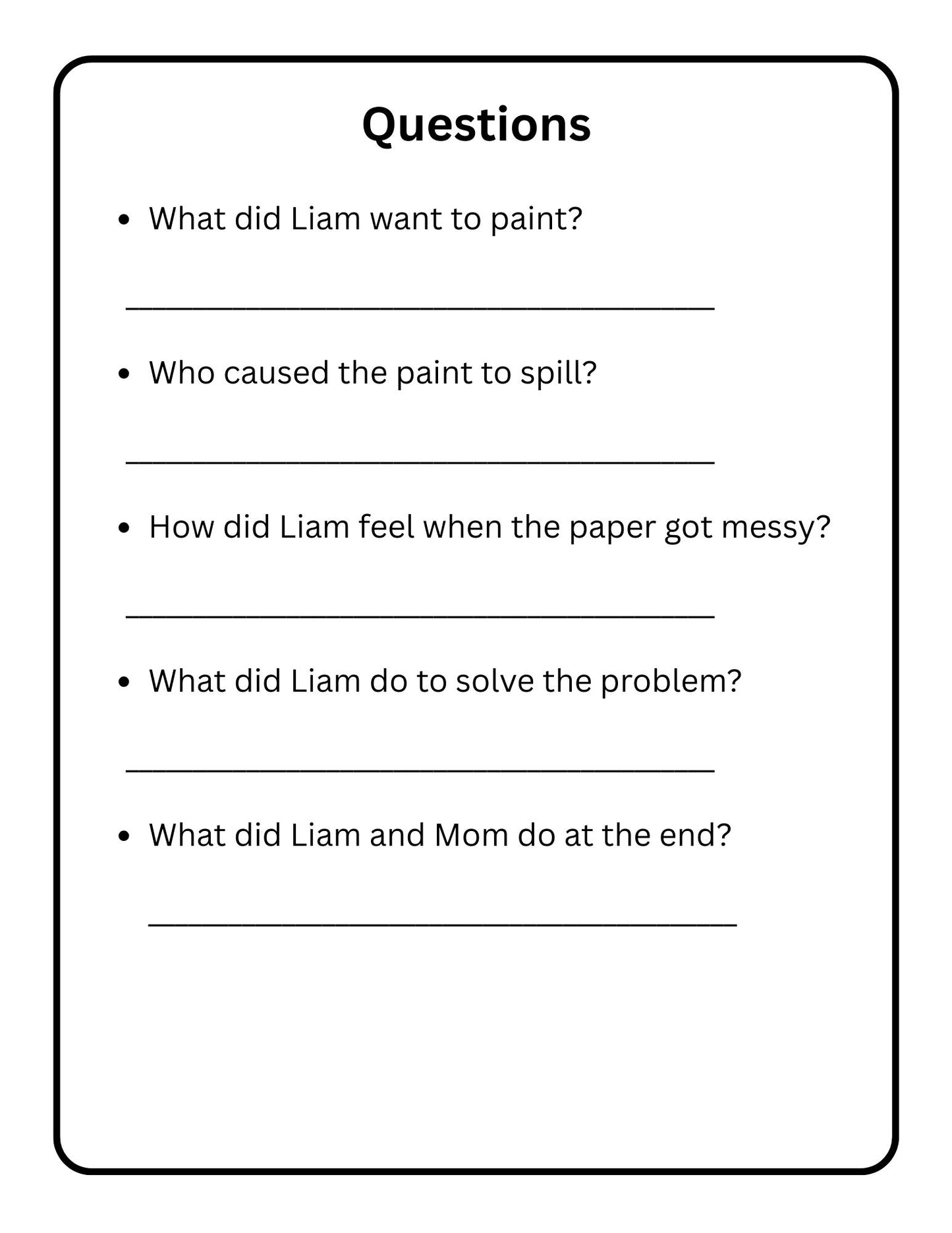 First Grade Reading Comprehension Decodable Passages 4