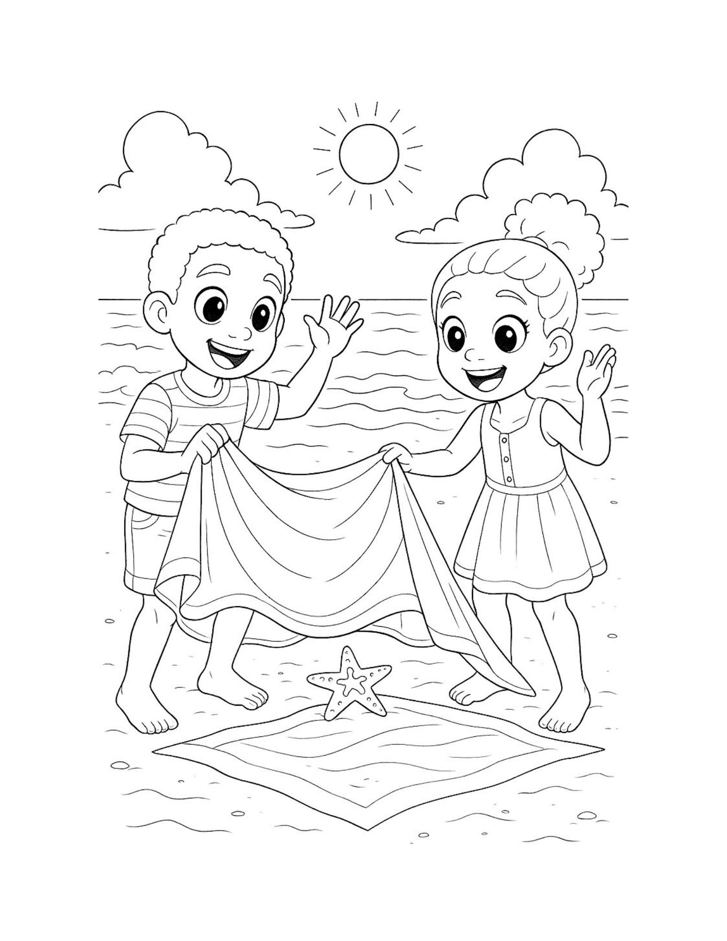 Beach Coloring Pages Second Grade Reading Fluency