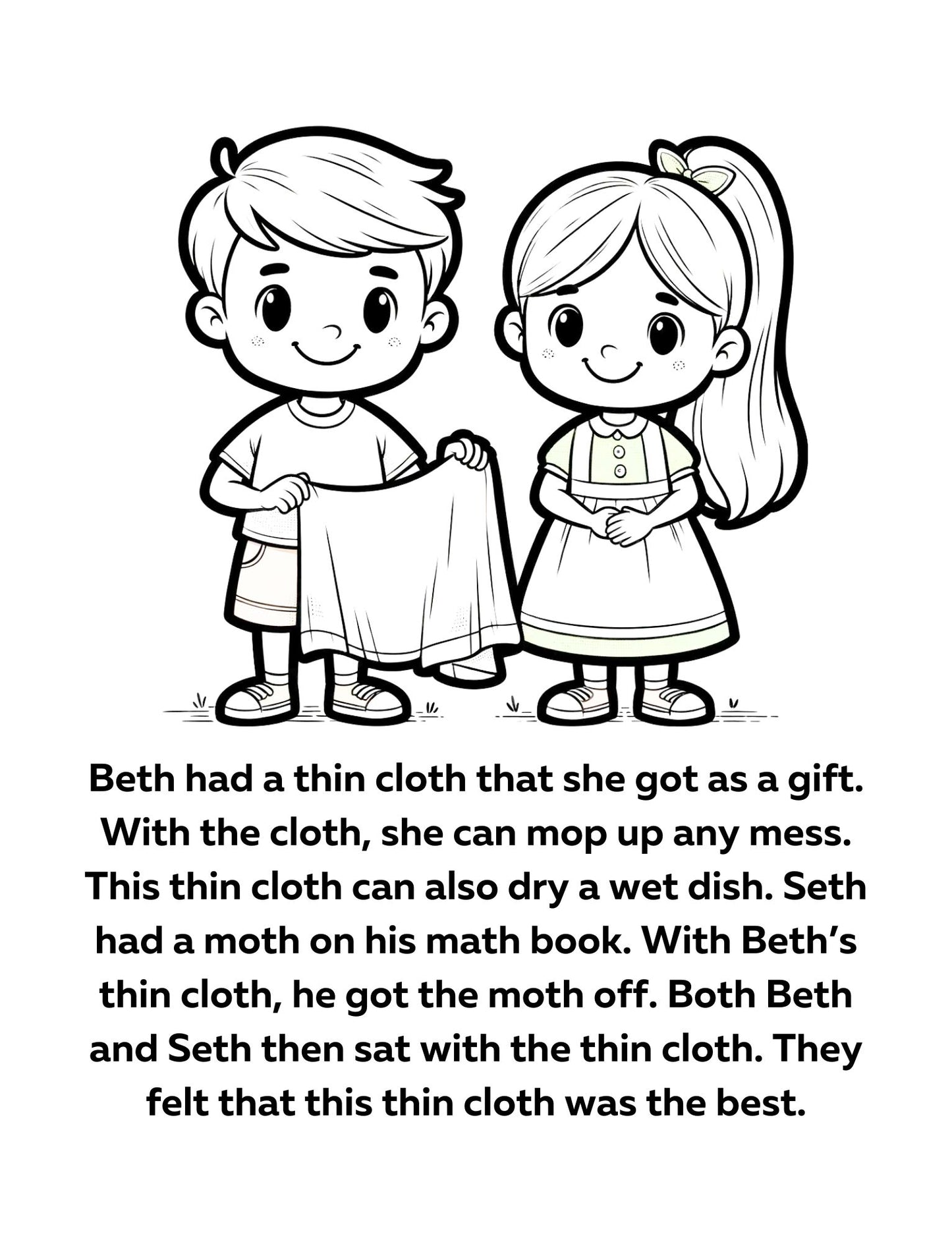 Orton Gillingham Decodable Readers Digraphs Coloring Book