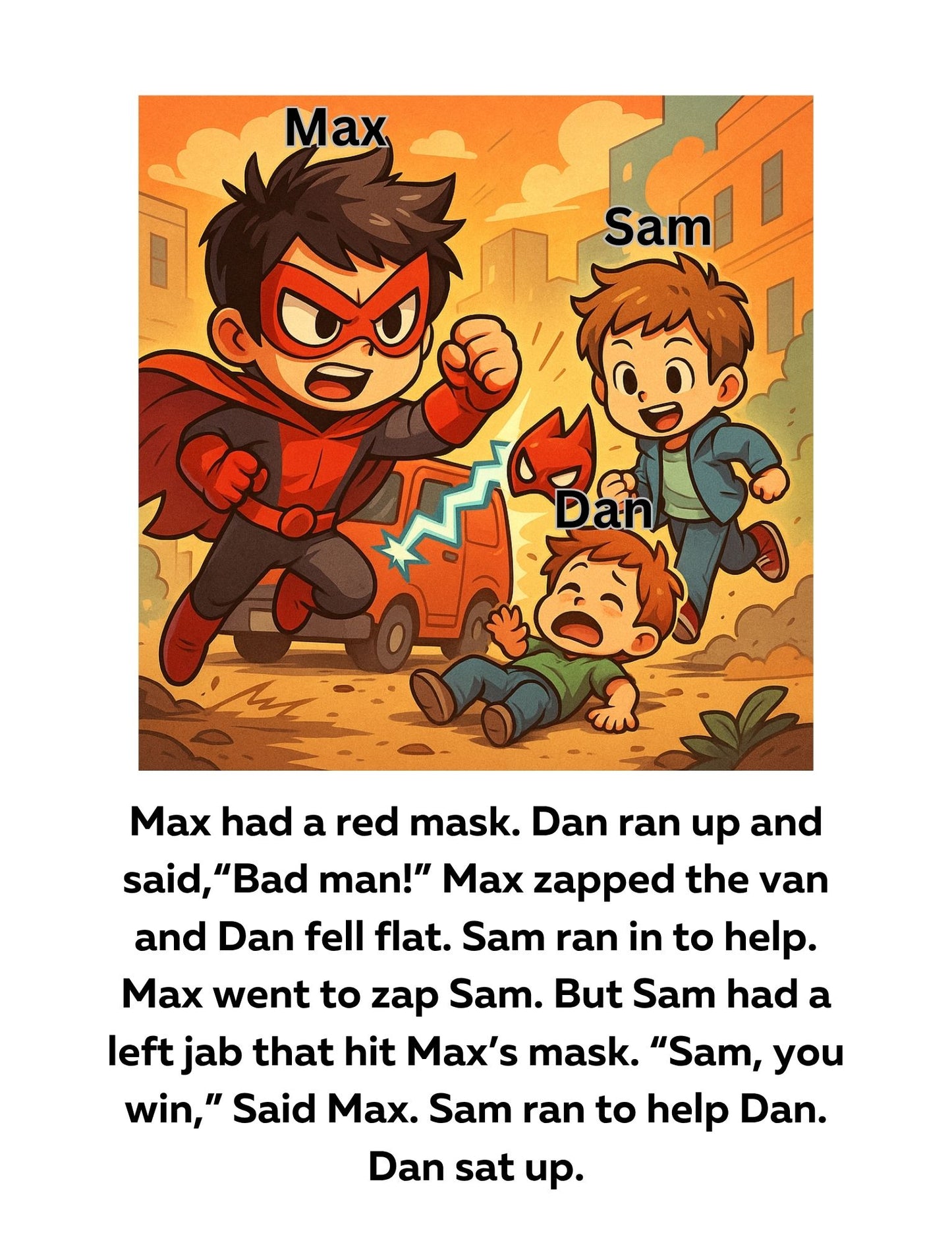 Phonics Heroes Decodable Adventures: Phonics Workbook for Beginning and Early Readers in Kindergarten and First Grade: Short Vowel Sounds