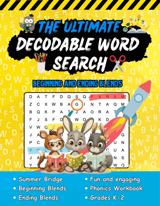 Digraphs Word Search