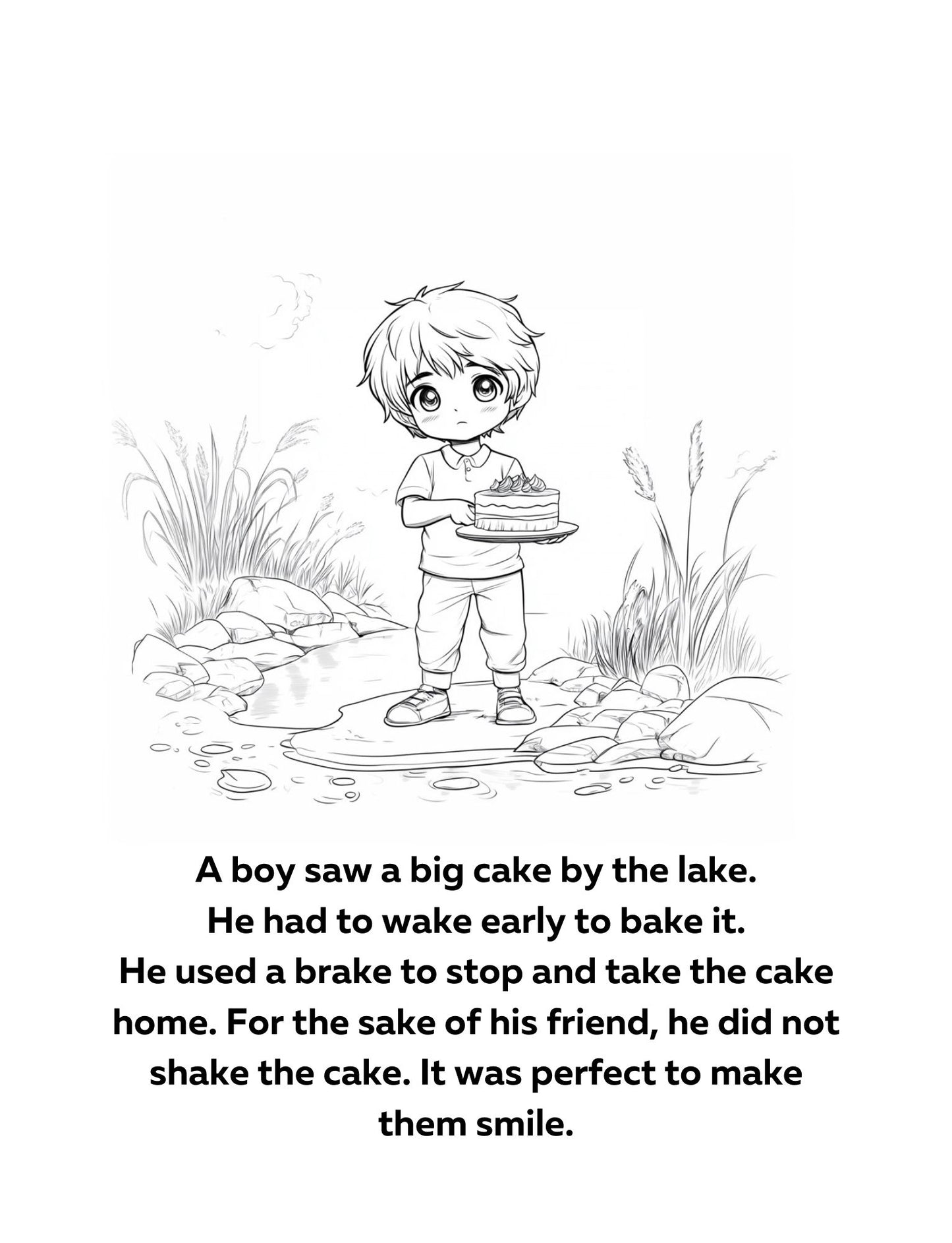 Decodable Coloring Book Word Families 3