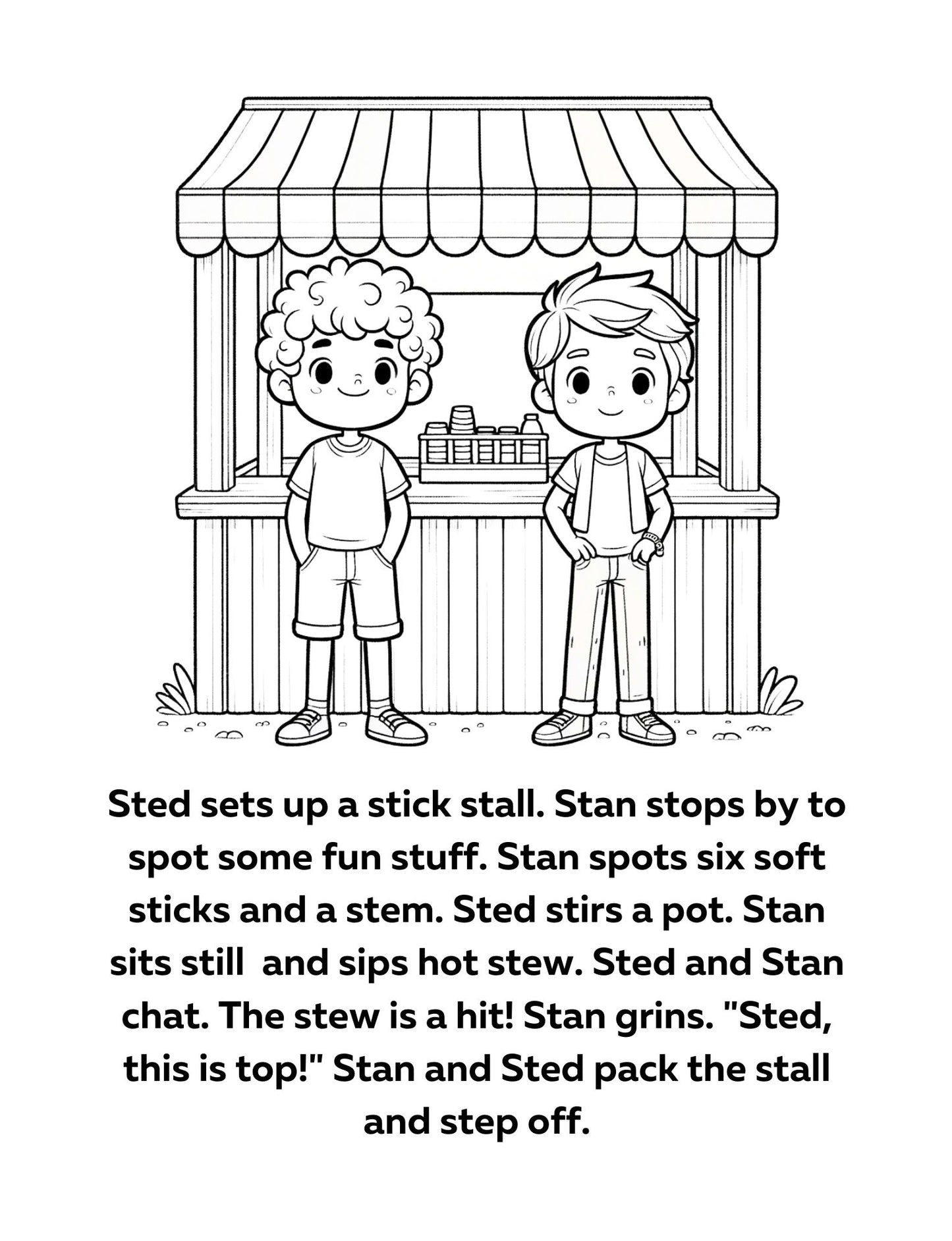 Orton Gillingham Decodable Readers: Consonant Blends 2