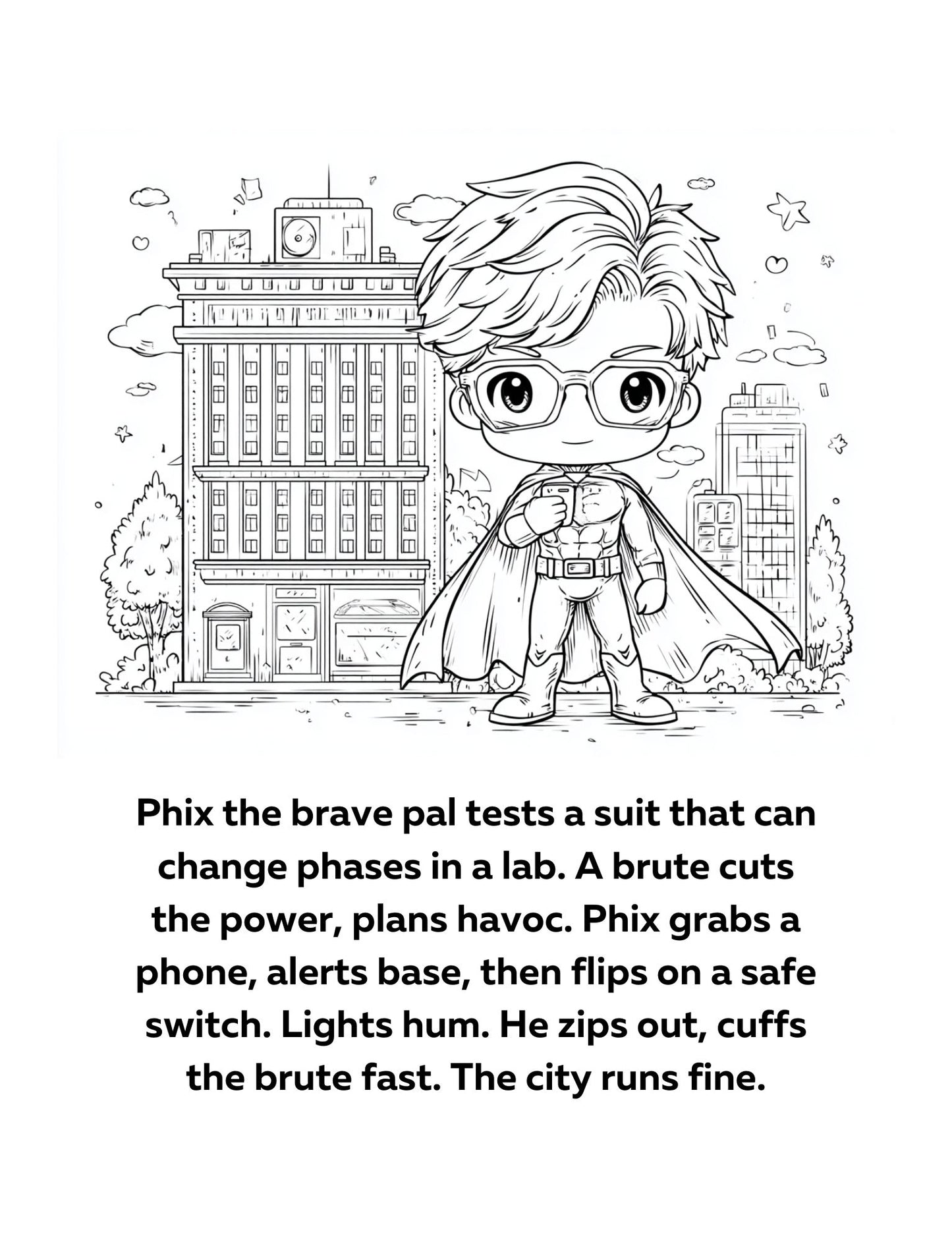 I Can Read Like a Big Kid Superhero Decodable Passages Bundle