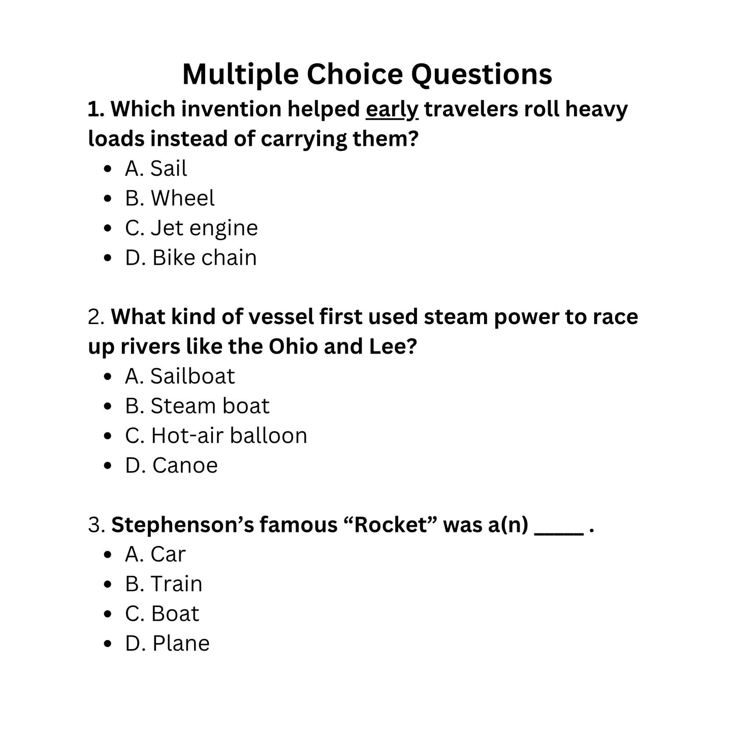 Learn to Read with Orton Gillingham Nonfiction Decodable Readers: Travel, Transportation, and Vowel Teams