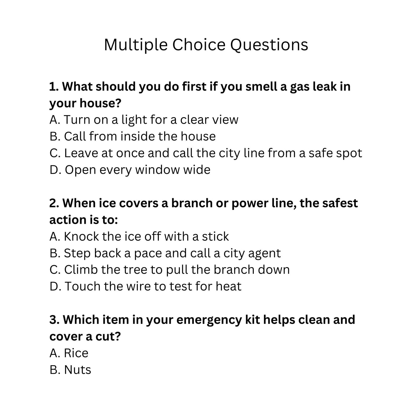 Learn to Read with Orton Gillingham Nonfiction Decodable Readers: Emergency Preparedness and Soft and Silent Letters