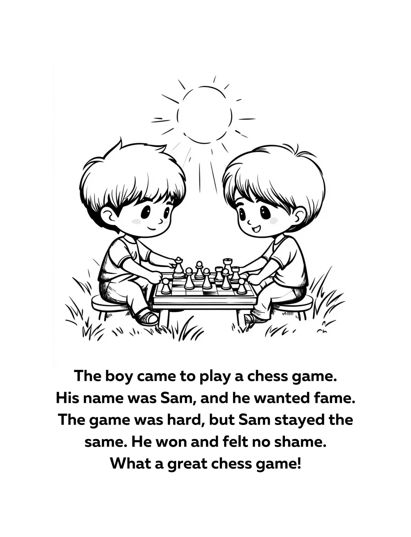 Decodable Coloring Book Word Families 3