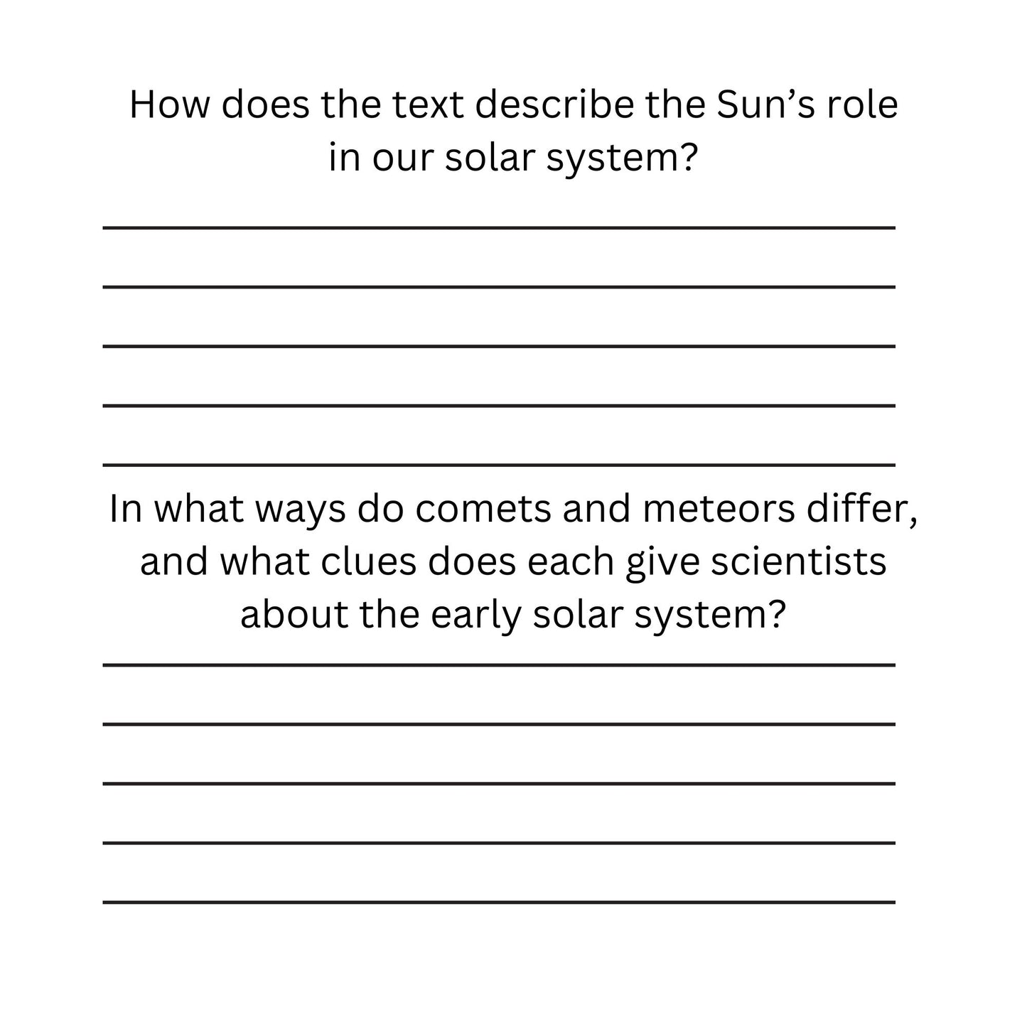 Learn to Read with Orton Gillingham Nonfiction Decodable Readers: Our Solar System and Soft and Silent Letters