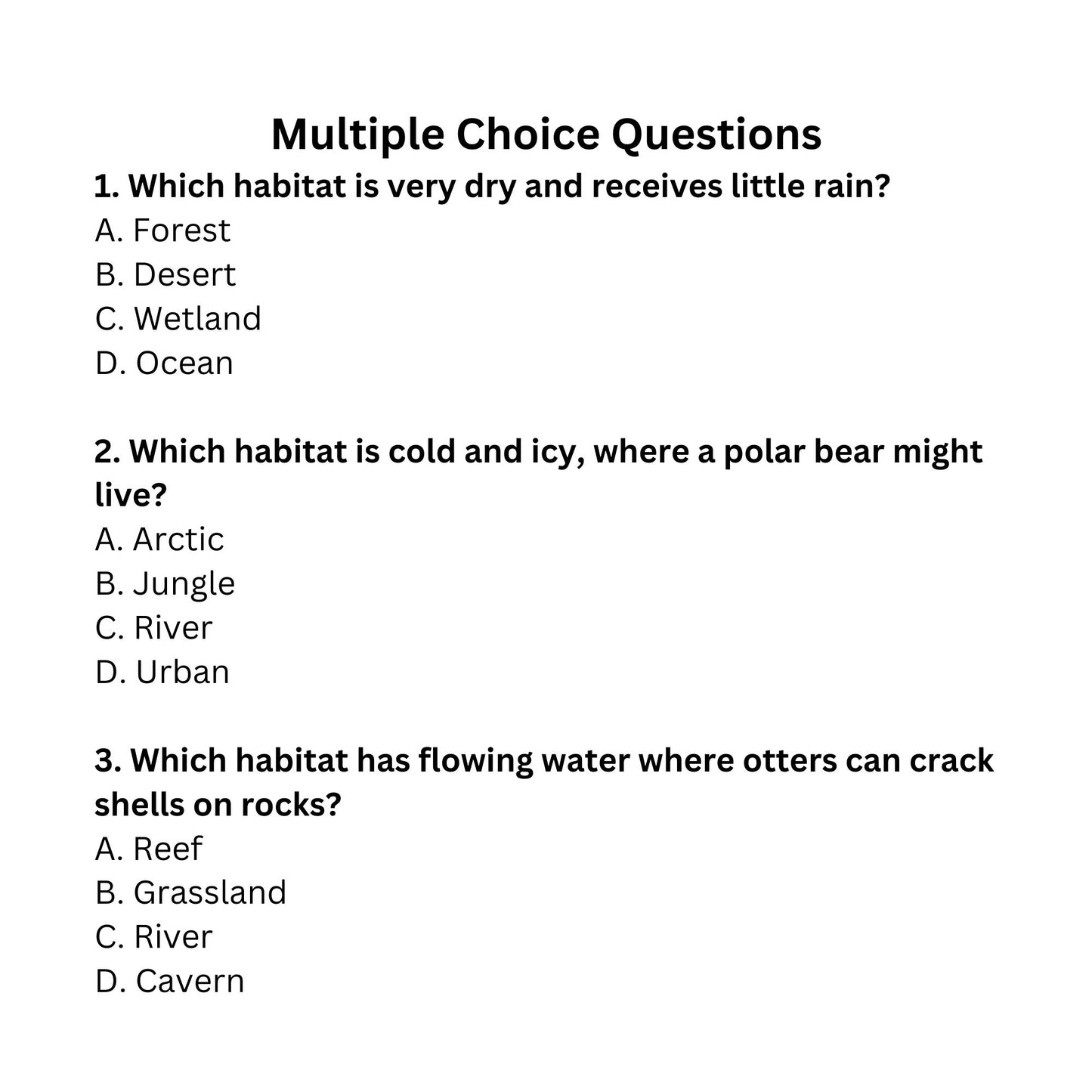 Learn to Read with Orton Gillingham Decodable Readers: Animal Habitats and Controlled R Sounds