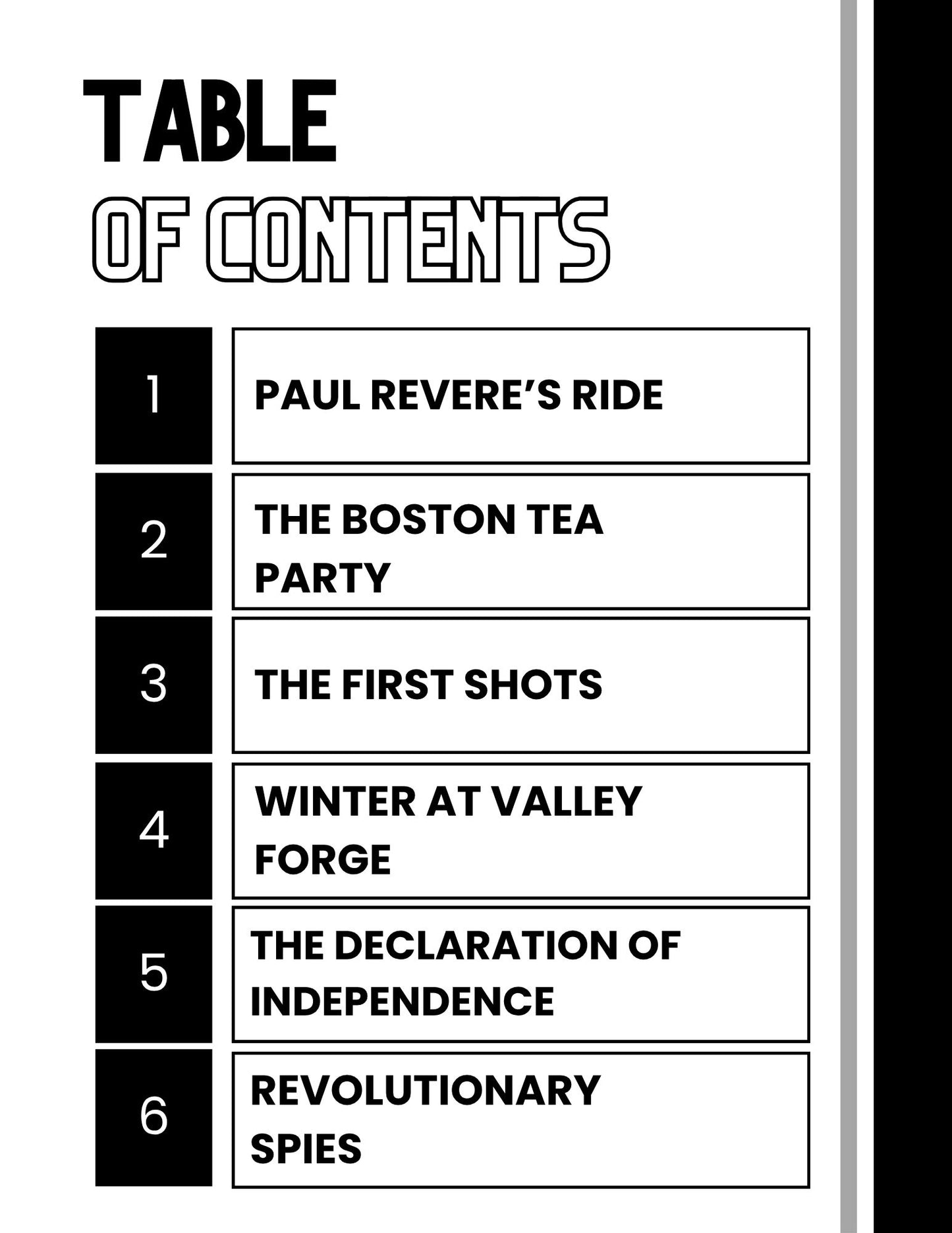 Wiz Kids Reading Test Grade 4: Stories from the American Revolution