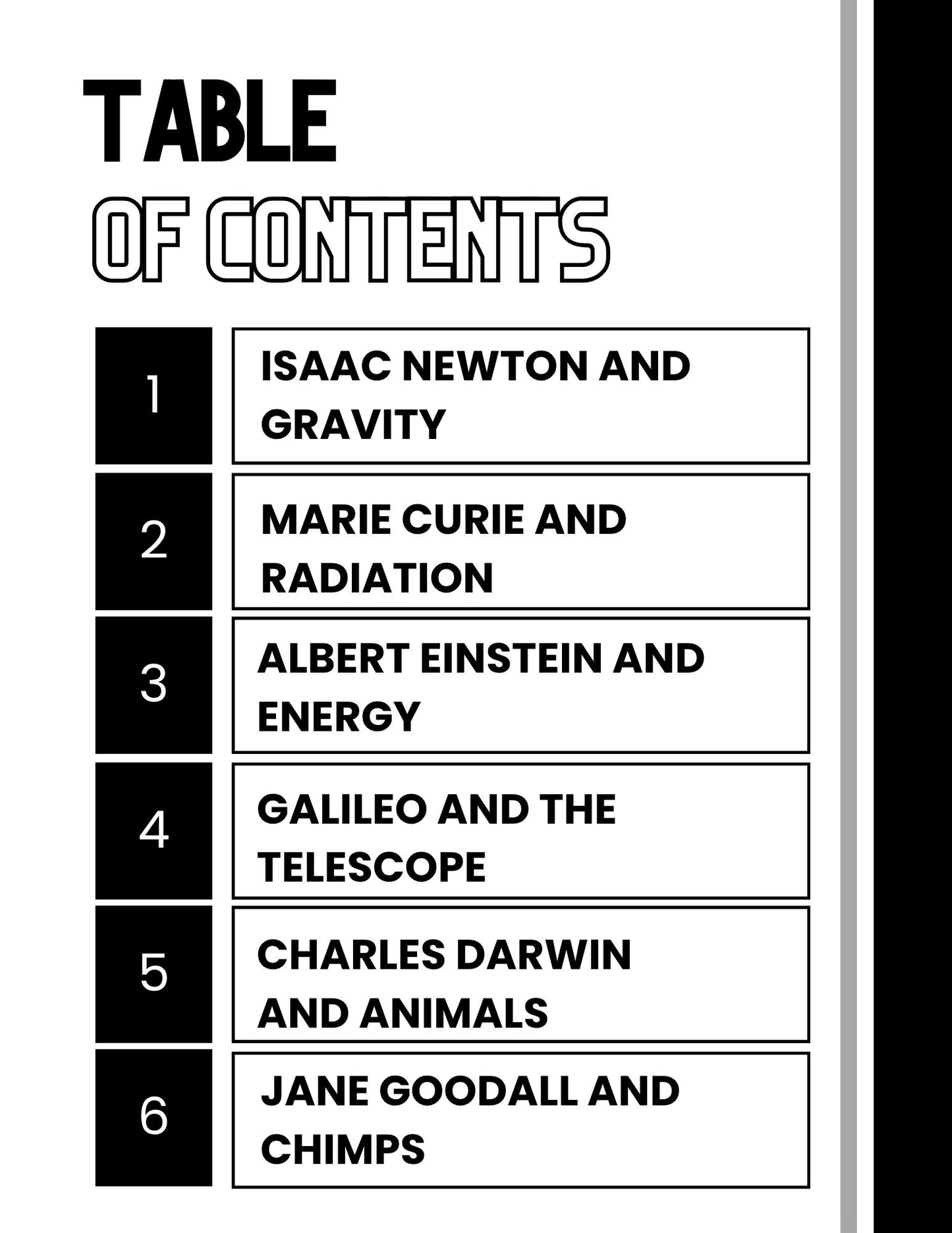 Wiz Kids Reading Test Grade 4: Famous Scientists And Their Discoveries
