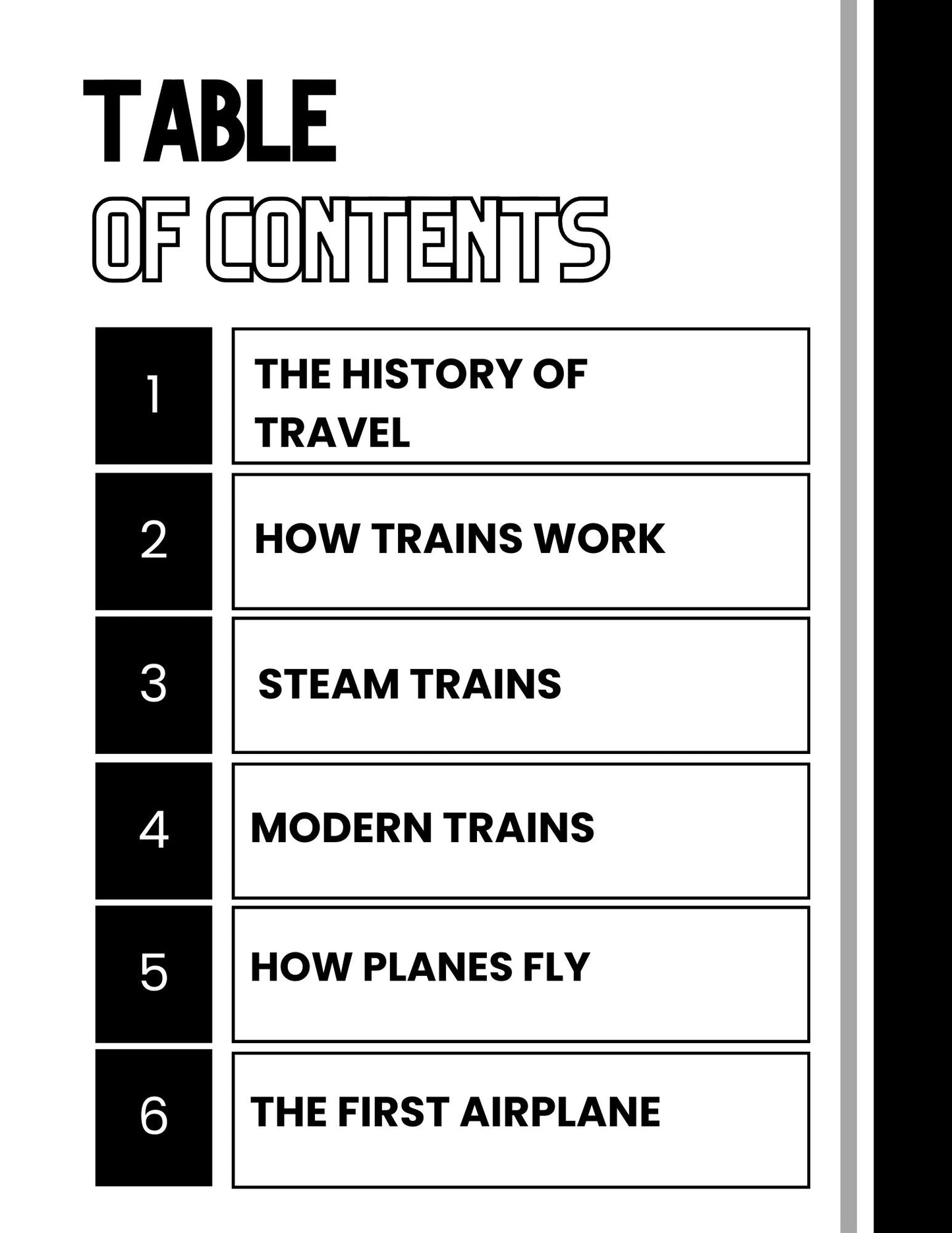 WIZ KIDS READING TEST GRADE 4: Trains, Planes and Automobiles
