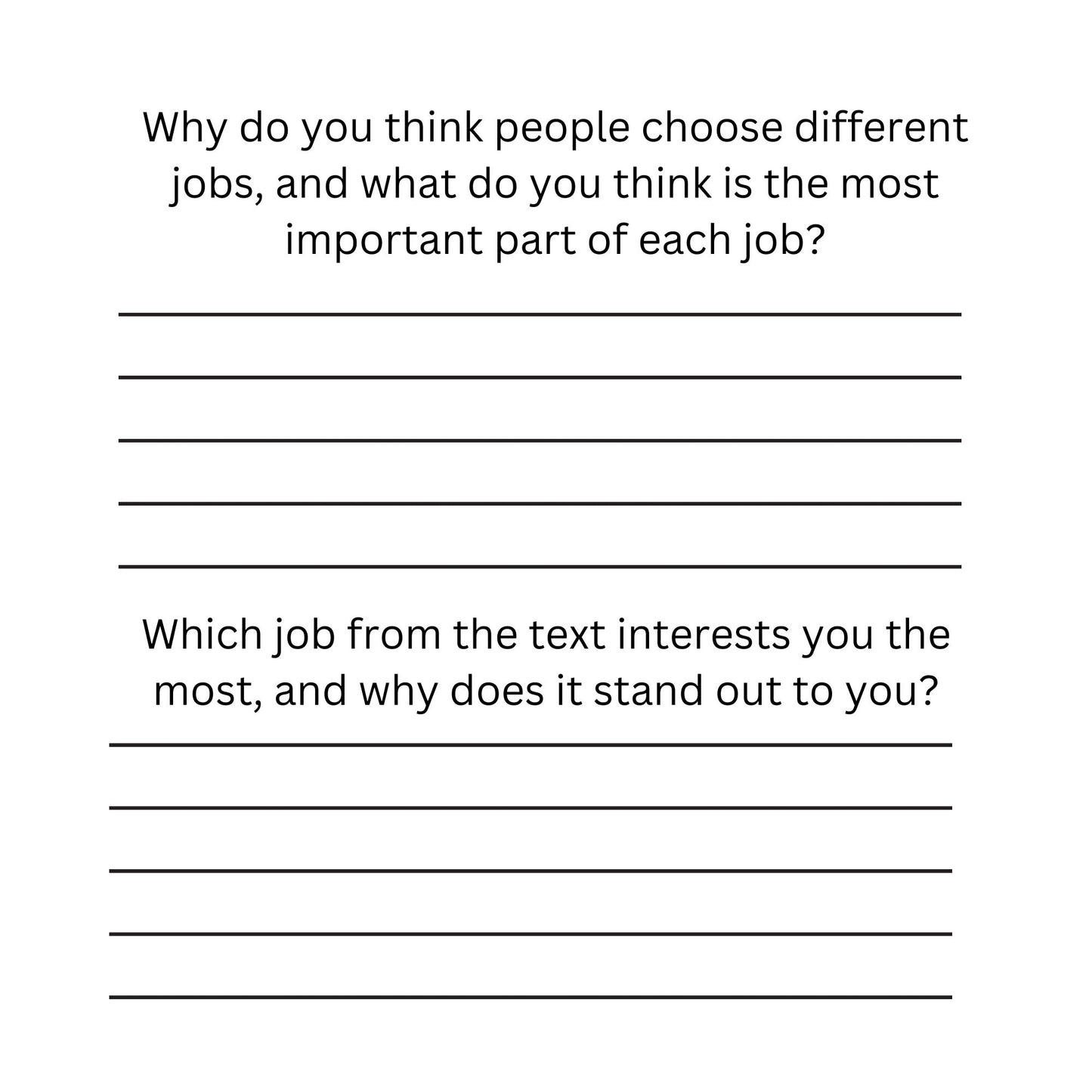 Learn to Read with Orton Gillingham Decodable Readers: Jobs People Do and Controlled R Sounds