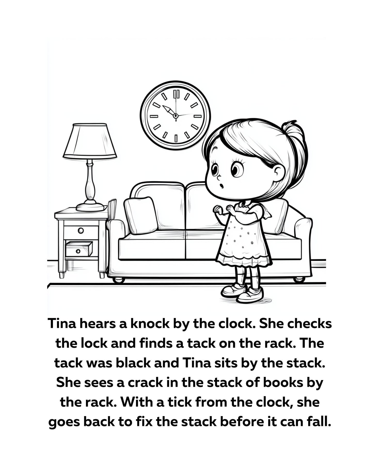 Decodable Coloring Book Word Families 1