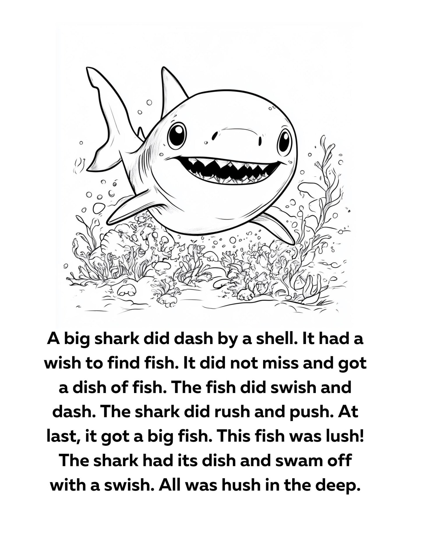 Orton Gillingham Decodable Readers Digraphs Coloring Book