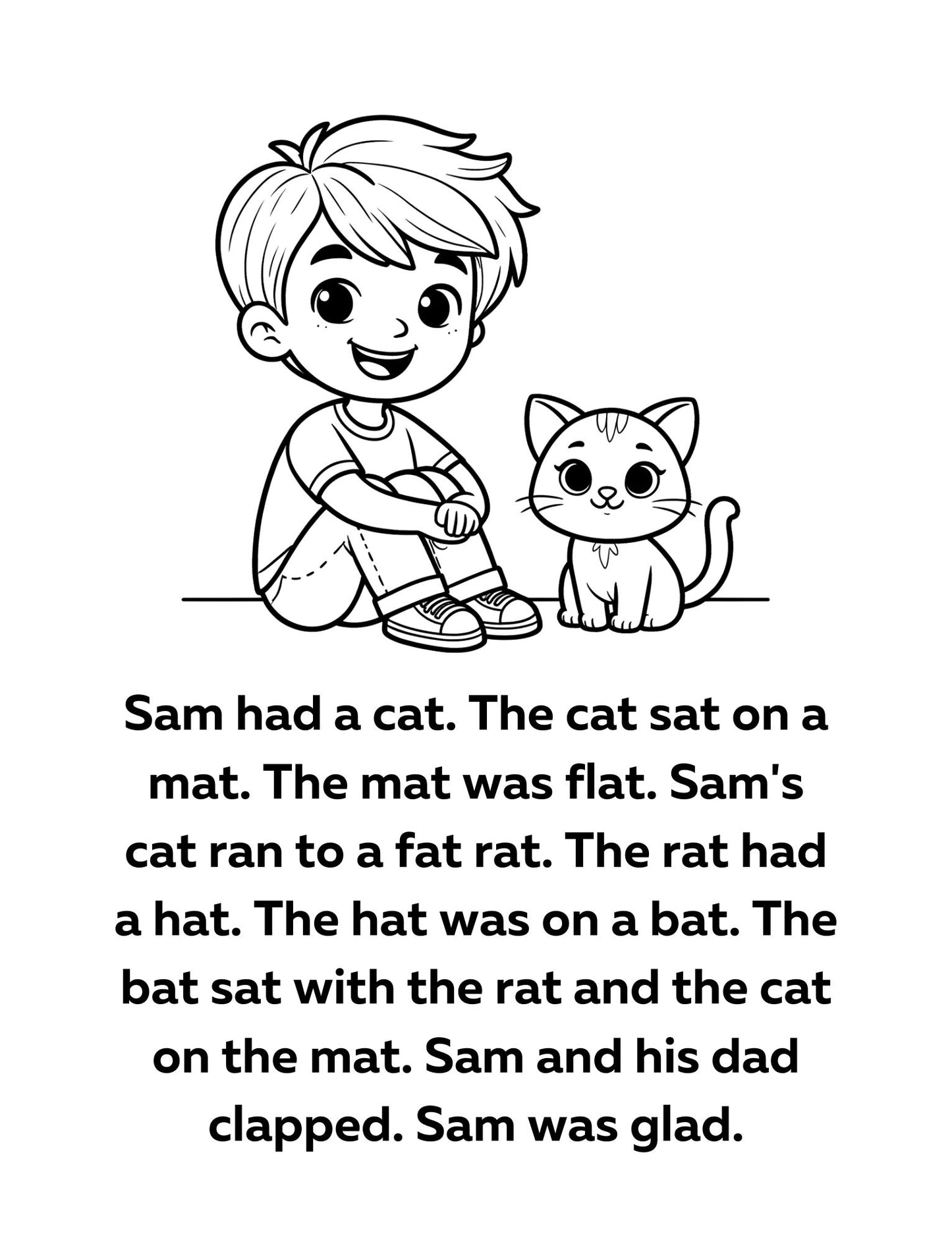Orton Gillingham Decodable Books for Kindergarten and First Grade: Short Vowel Sounds