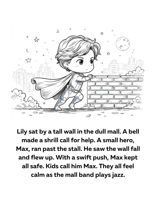 I Can Read Like A Big Kid: Superhero Phonics Readers Workbook Glued Sounds