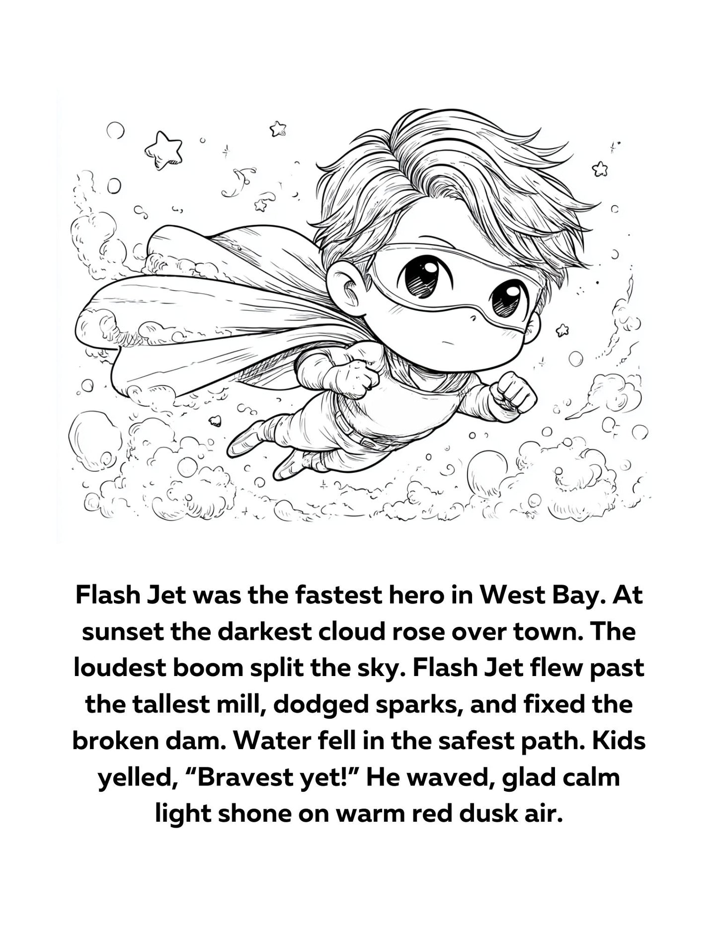 I Can Read Like a Big Kid Superhero Decodable Passages Bundle