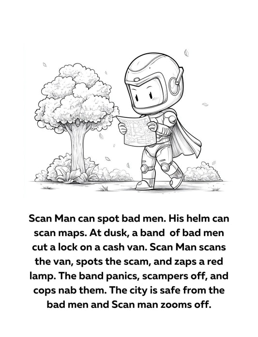 I Can Read Like A Big Kid: Superhero Phonics Readers Workbook For Consonant Blends