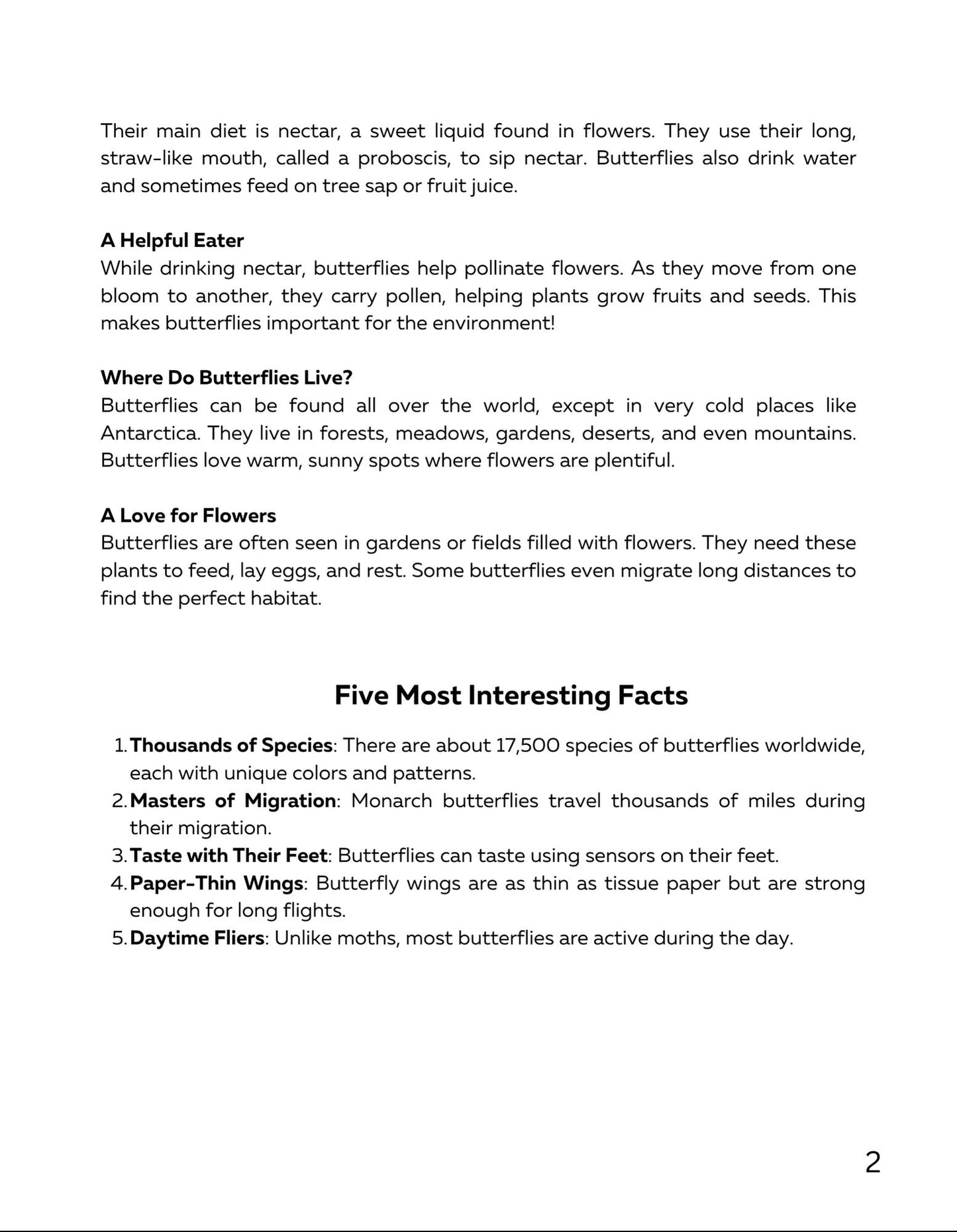 30 Minute Reading Test Grade 3:Insects