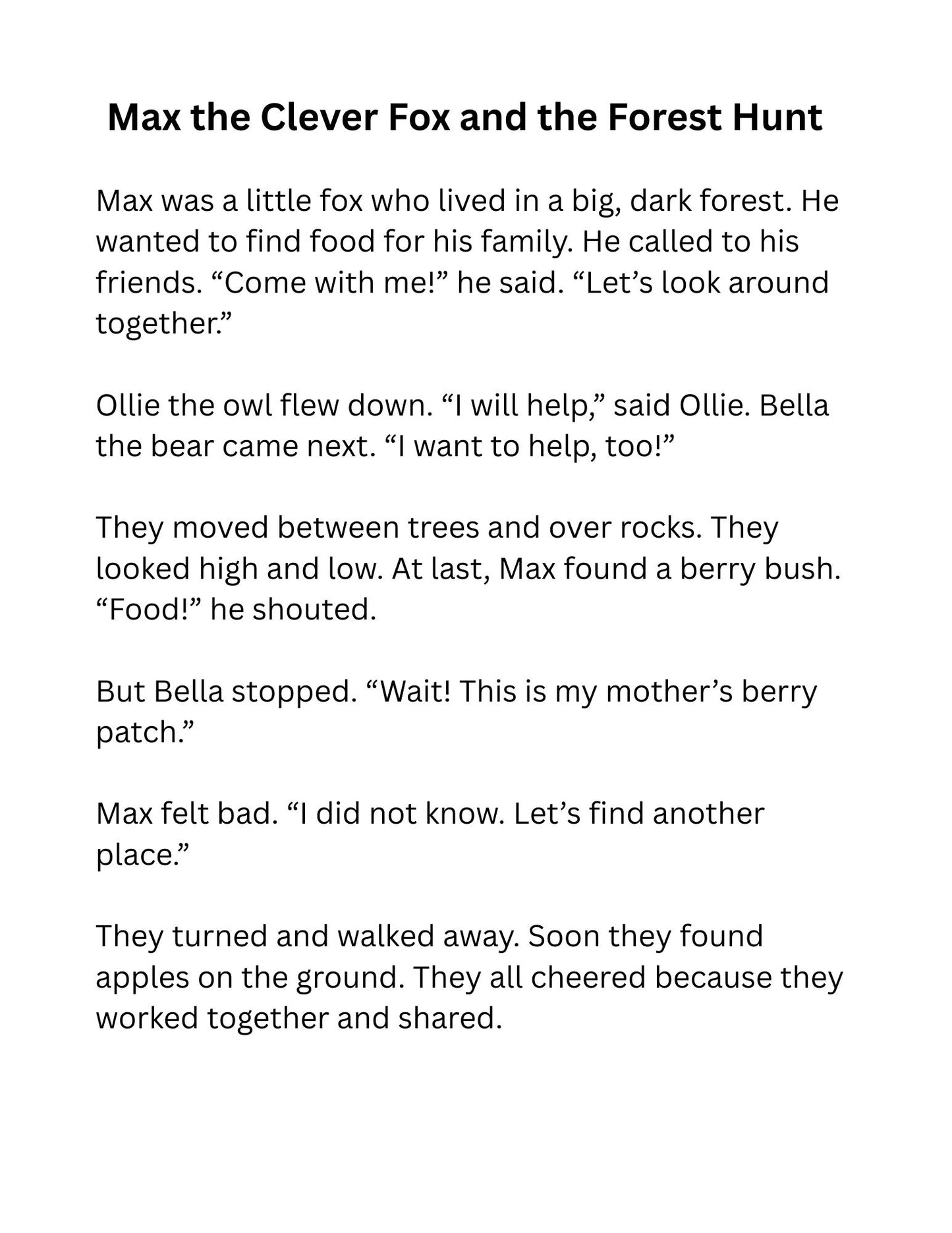 Animal Coloring Pages Reading Fluency for Second Grade