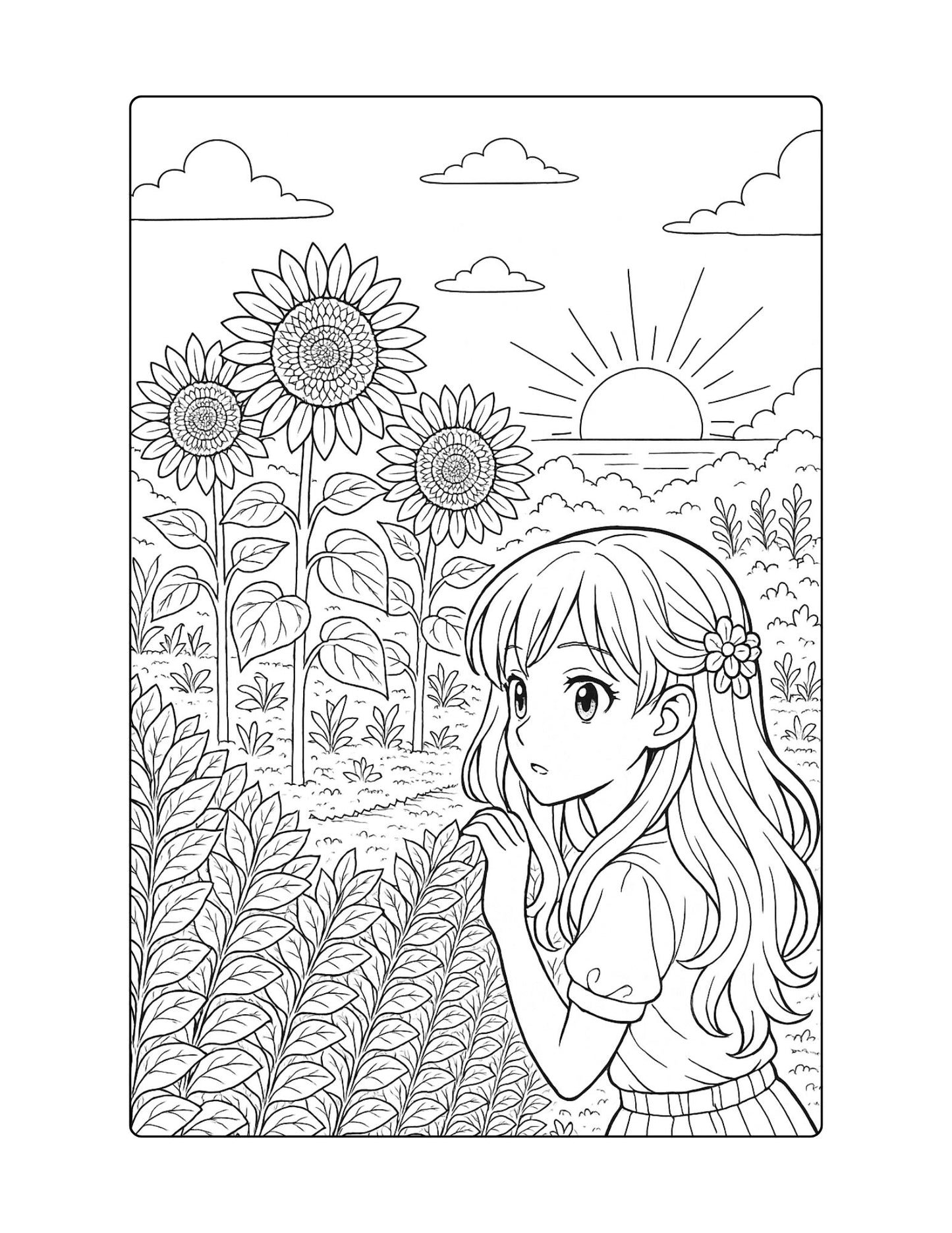 Garden Coloring Pages Reading Fluency for Third Grade