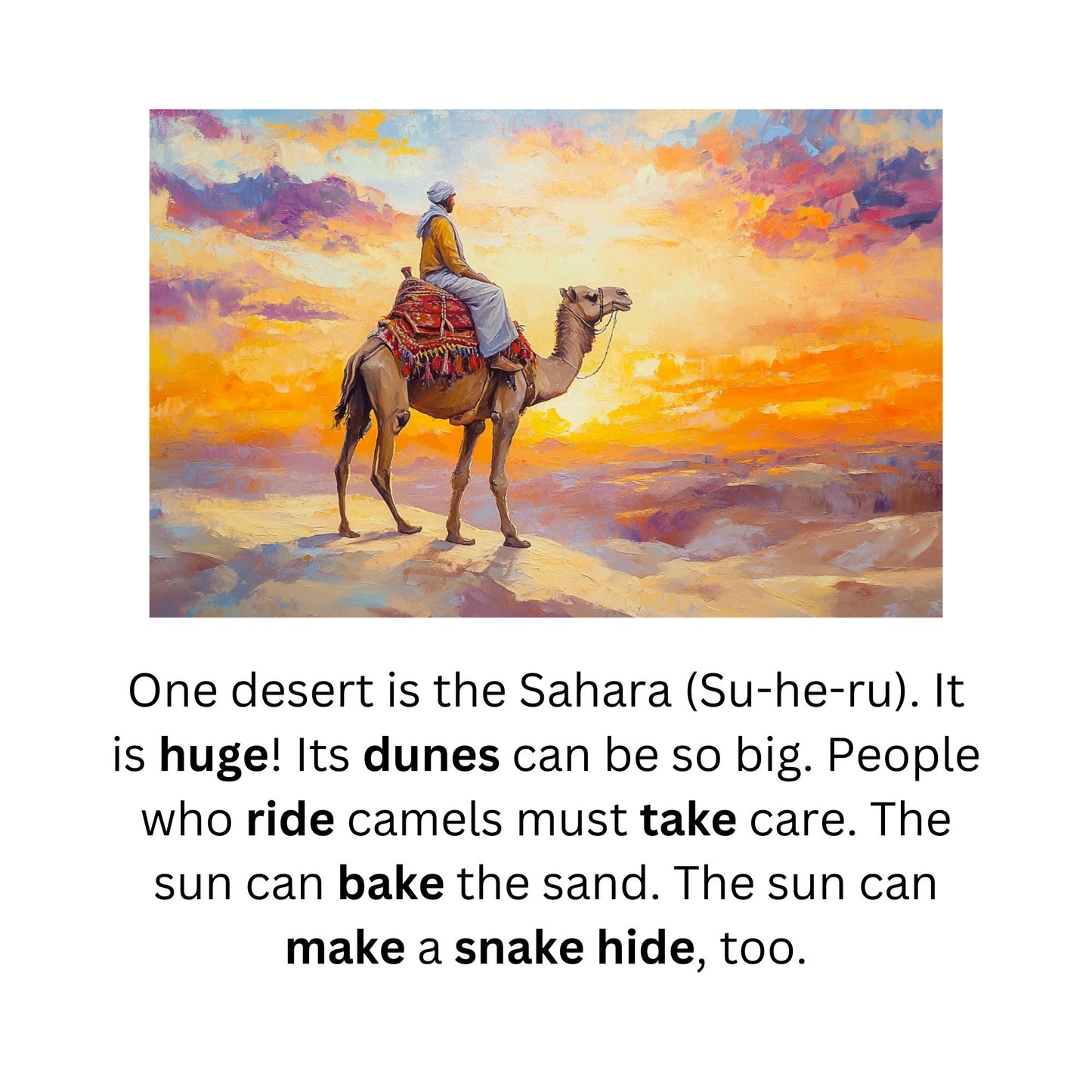 Learn to read with orton gillingham nonfiction decodable readers deserts and silent e sounds