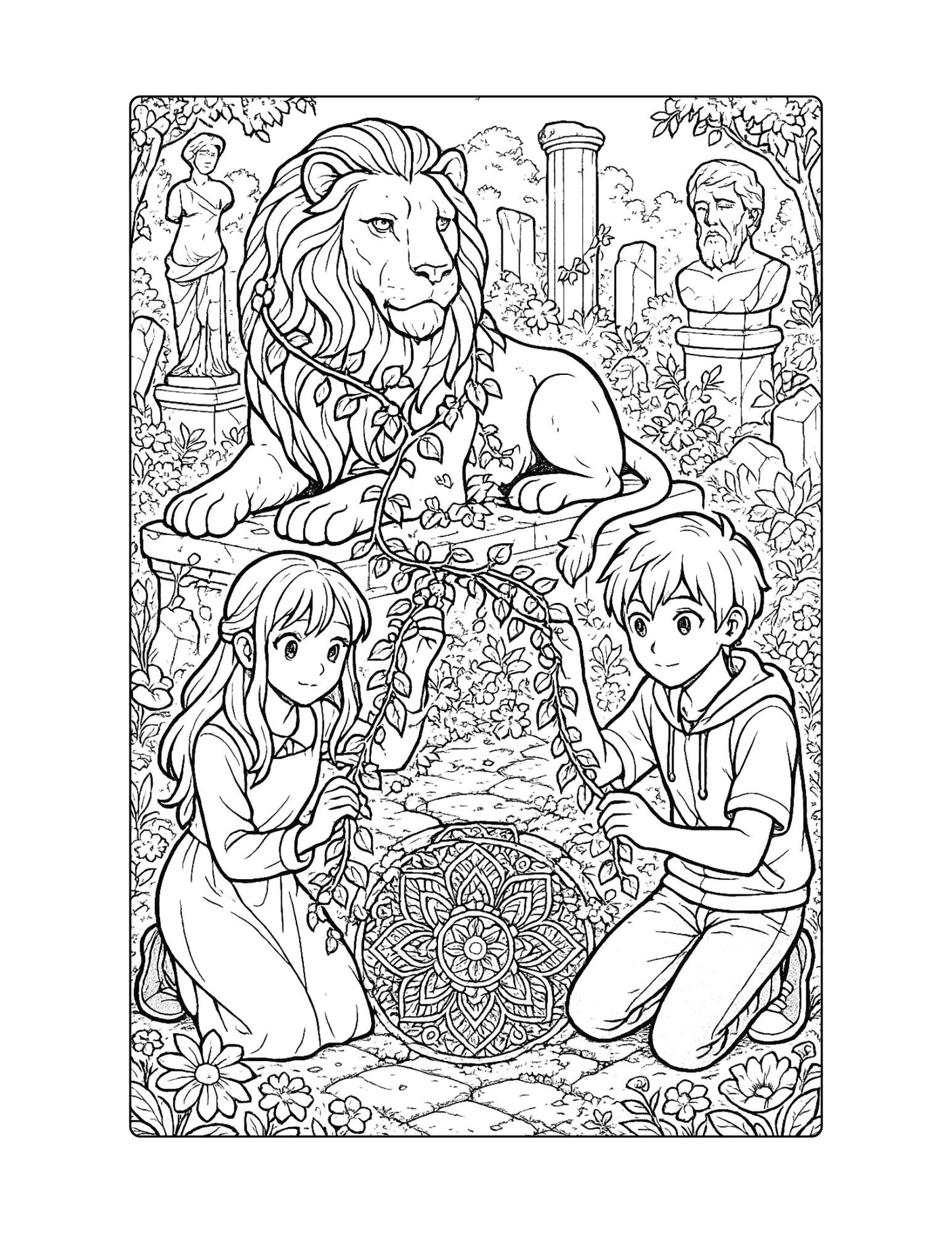 Fourth Grade Reading Fluency Mandala Coloring Pages