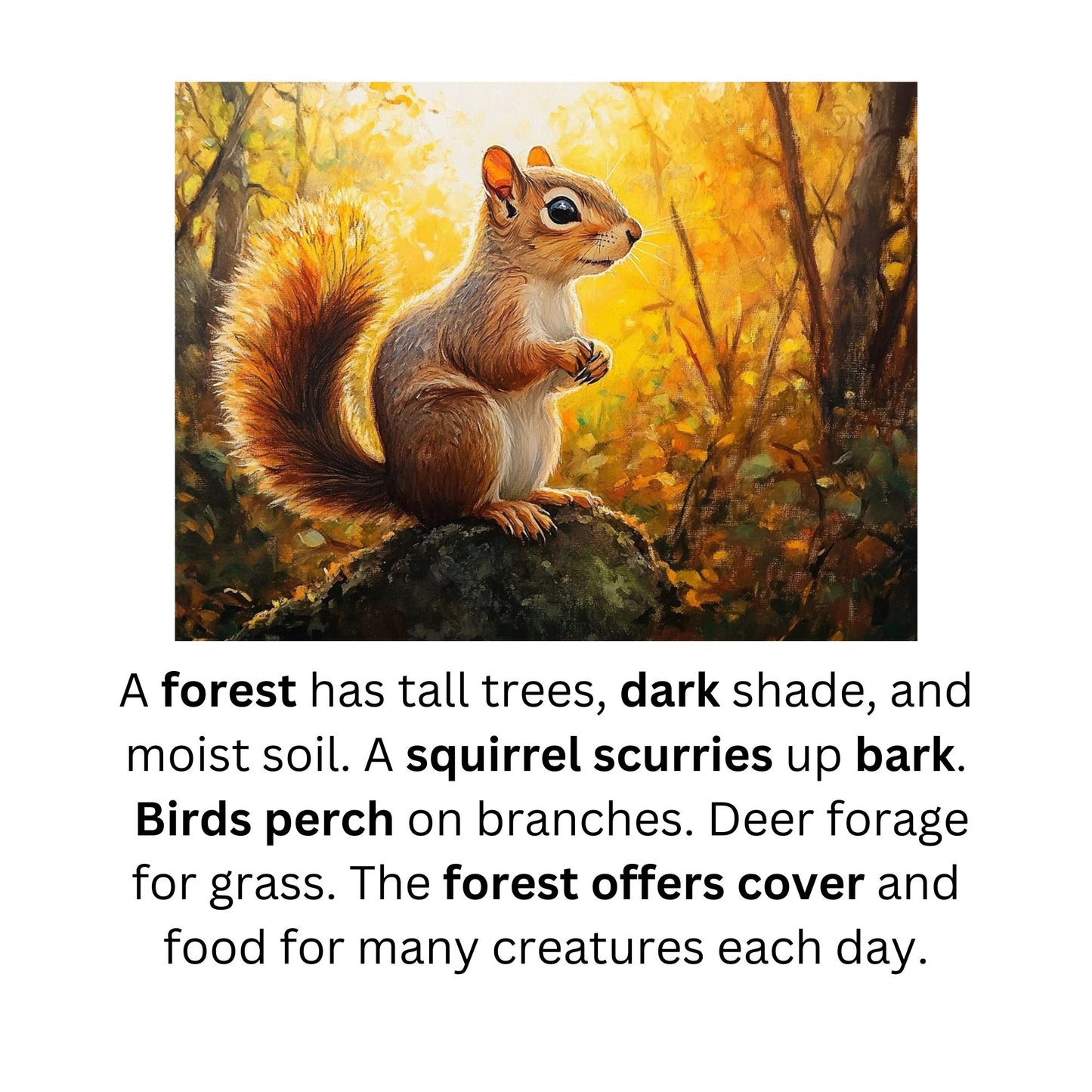 Learn to Read with Orton Gillingham Decodable Readers: Animal Habitats and Controlled R Sounds