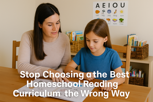 Stop Wasting Money On The "Best" Homeschool Reading Curriculum and do This Instead