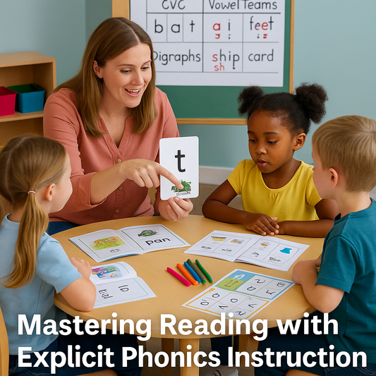 Master Reading with Explicit Phonics Instruction: A Research-Backed Roadmap for K-5 Success