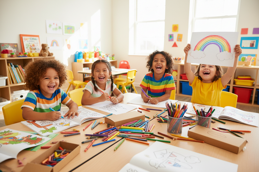 Can Coloring Help Children In School?