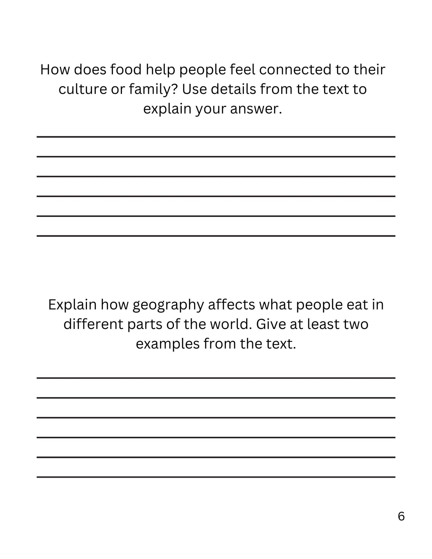 WIZ KIDS READING TEST GRADE 5:  Traditions Of The World