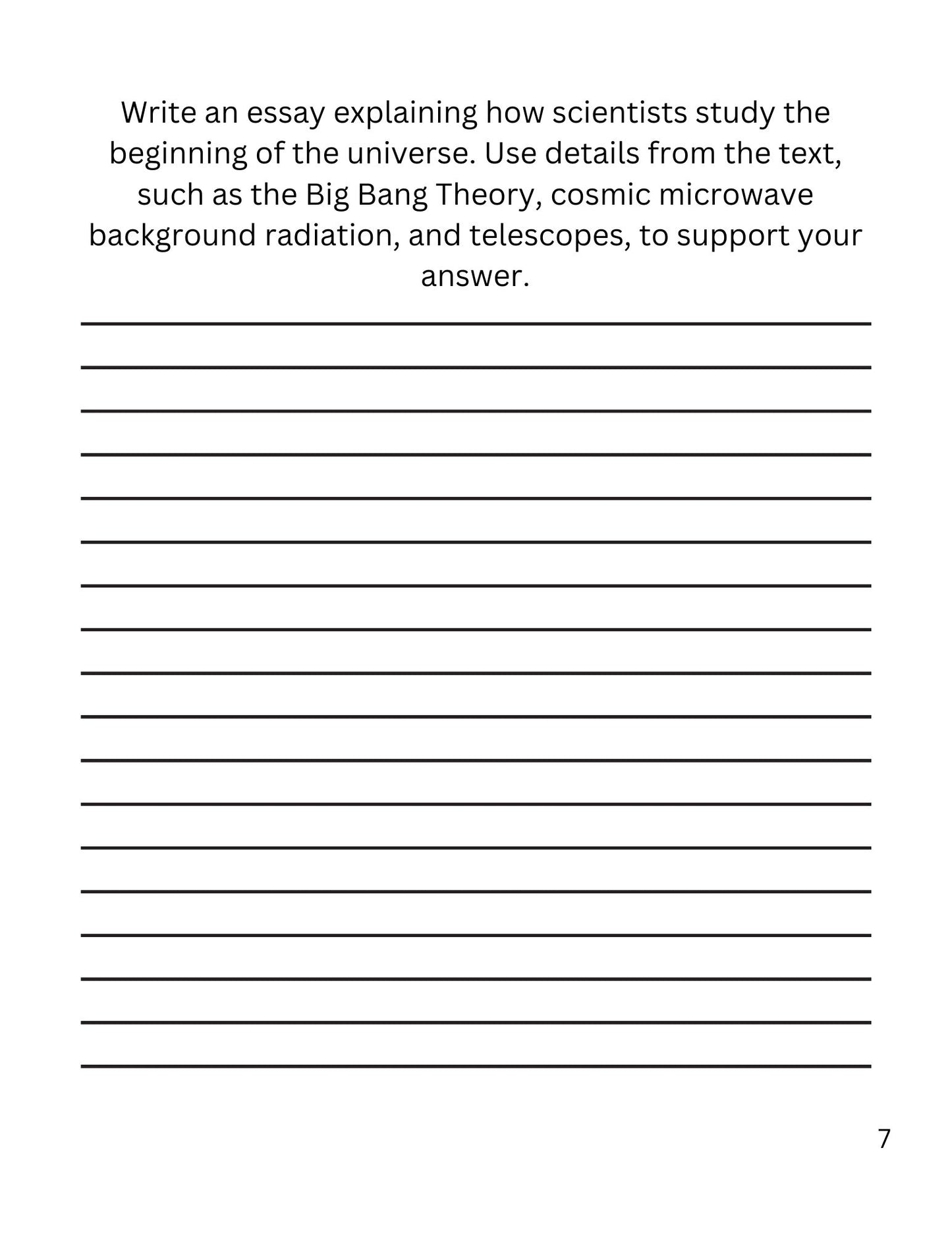 WIZ KIDS READING TEST GRADE 5: Mysteries Of Outer Space