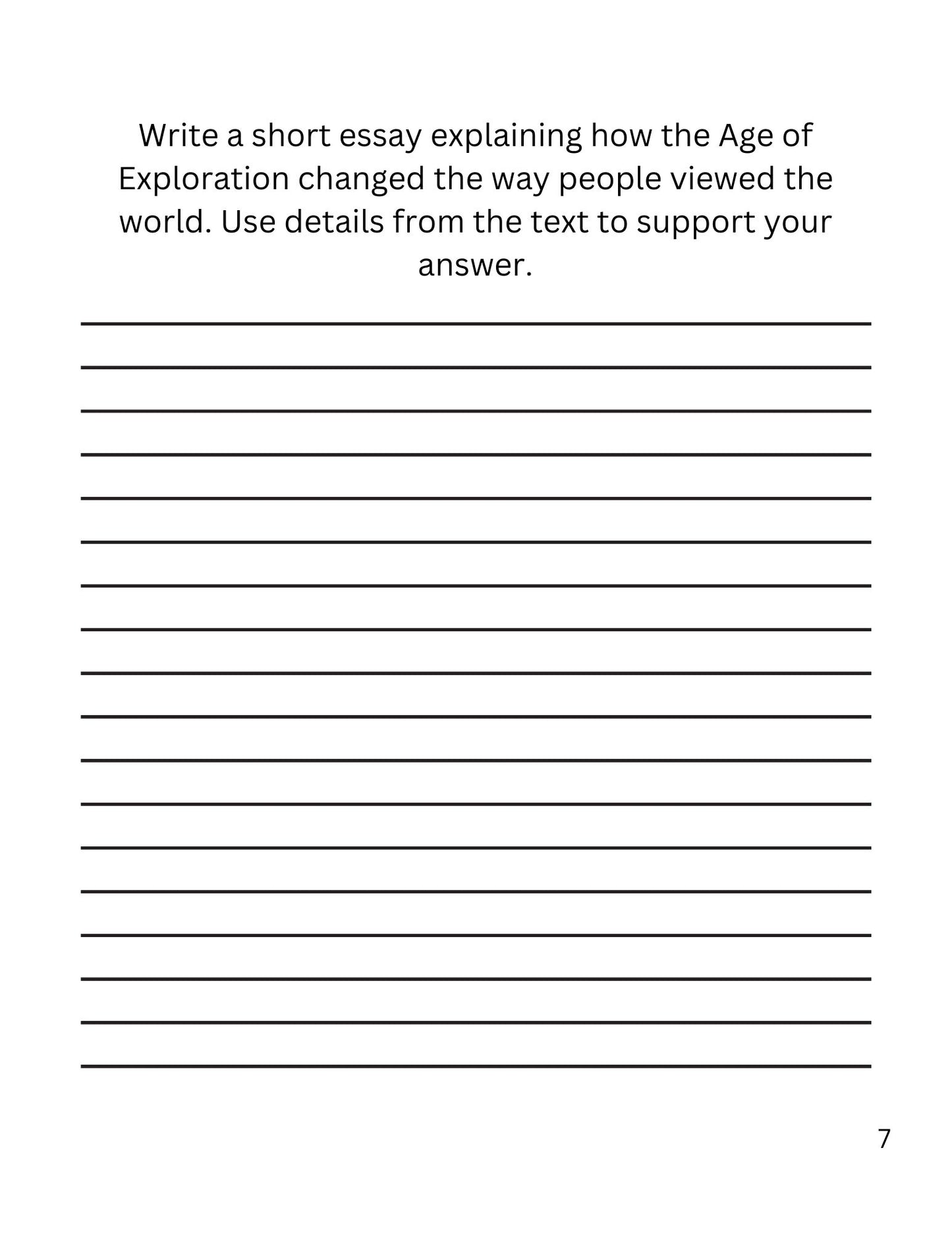 WIZ KIDS READING TEST GRADE 5: Explorers of the World