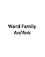 Decodable Coloring Pages for Word Families