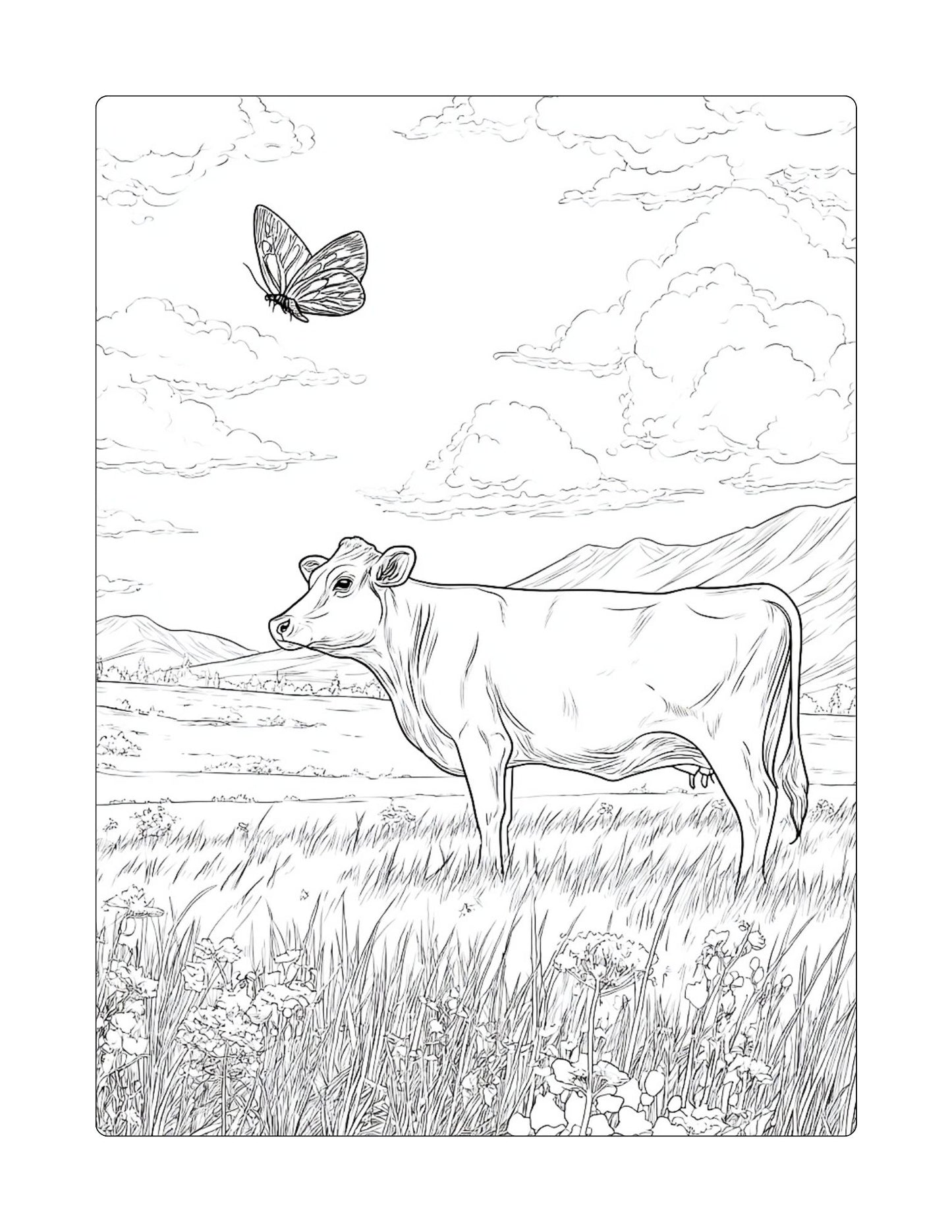 Farm Life Coloring Pages Reading Fluency: Third Grade