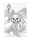 Dog Coloring Pages Reading Fluency: Third Grade