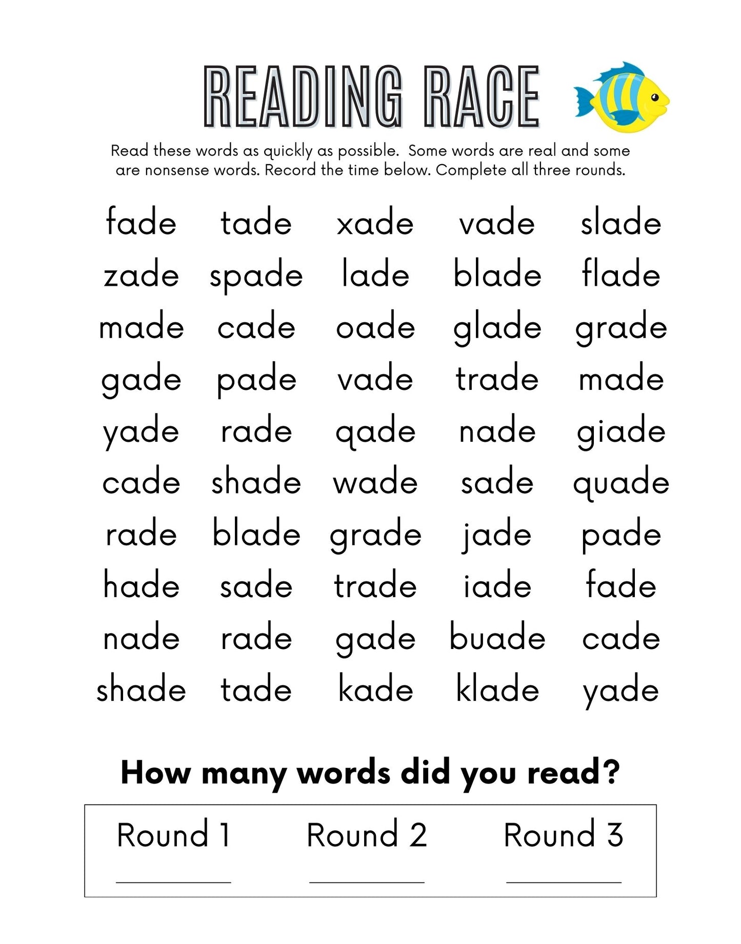 The Science of Reading Decodable Readers: Word Families Book 3