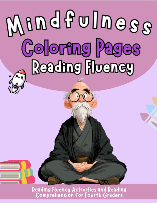 Fourth Grade Reading Fluency Mindfulness Coloring Pages