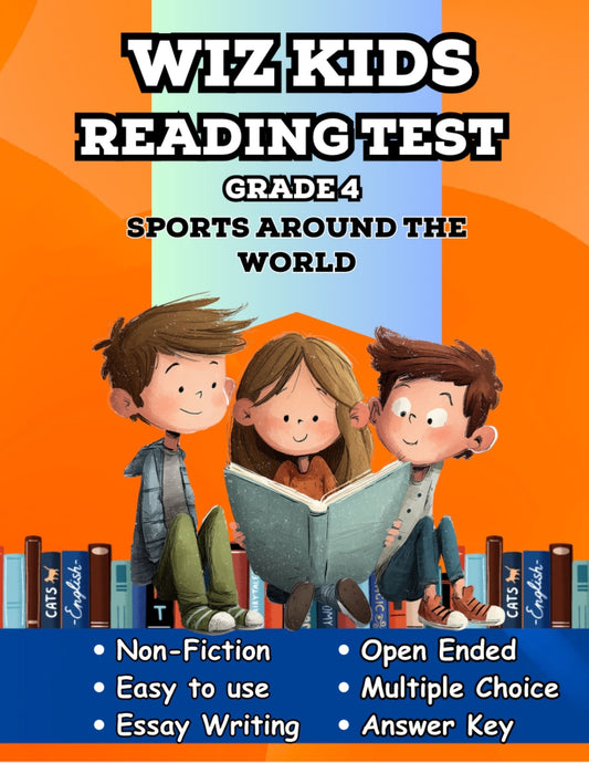 Wiz Kids Reading Test Grade Four: Sports Around the World