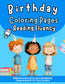 Third Grade Reading Fluency Happy Birthday Coloring Pages