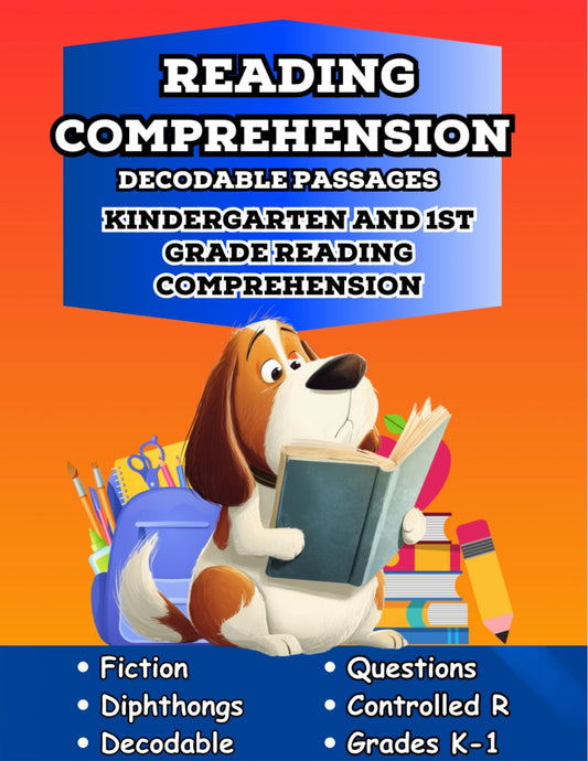 First Grade Reading Comprehension Decodable Passages 6