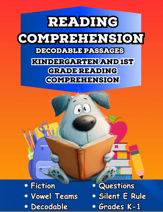 First Grade Reading Comprehension Decodable Passages 4