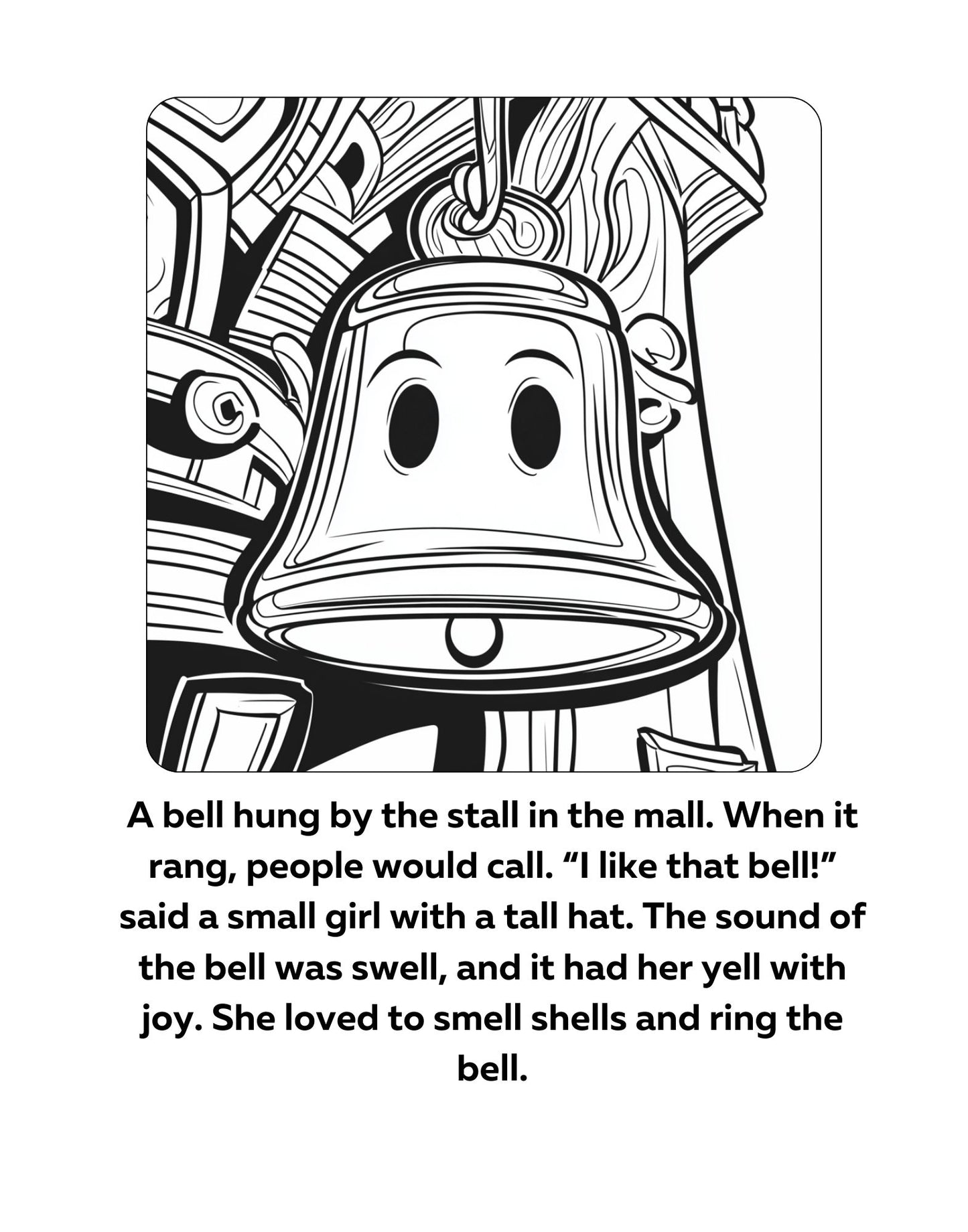 Decodable Coloring Pages for Word Families