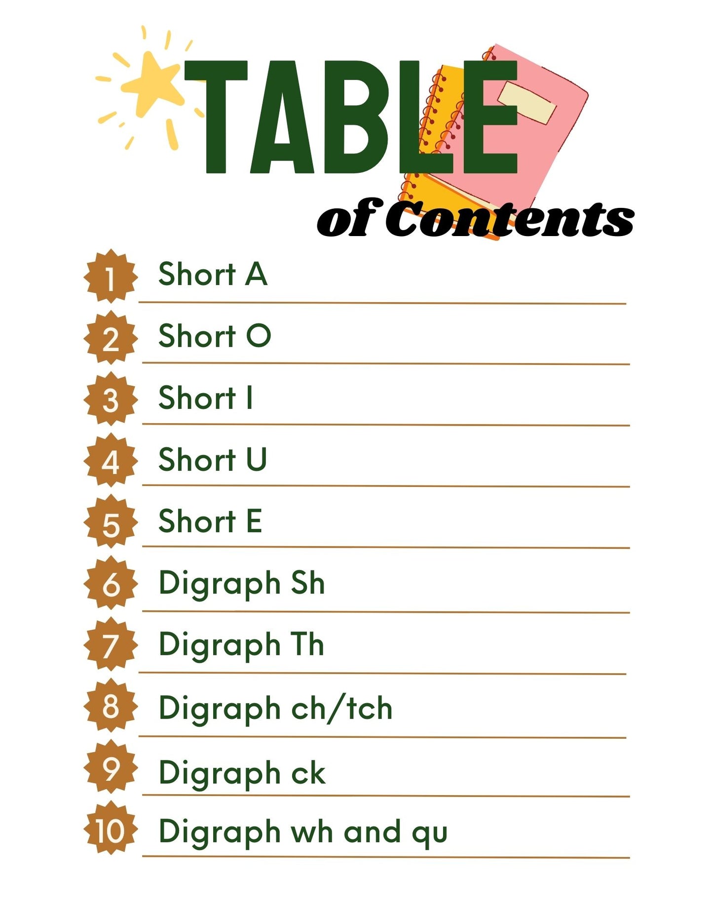 Teach me to Read with Orton Gillingham Materials Workbook: Phonemic Awareness, and Phonics Activities