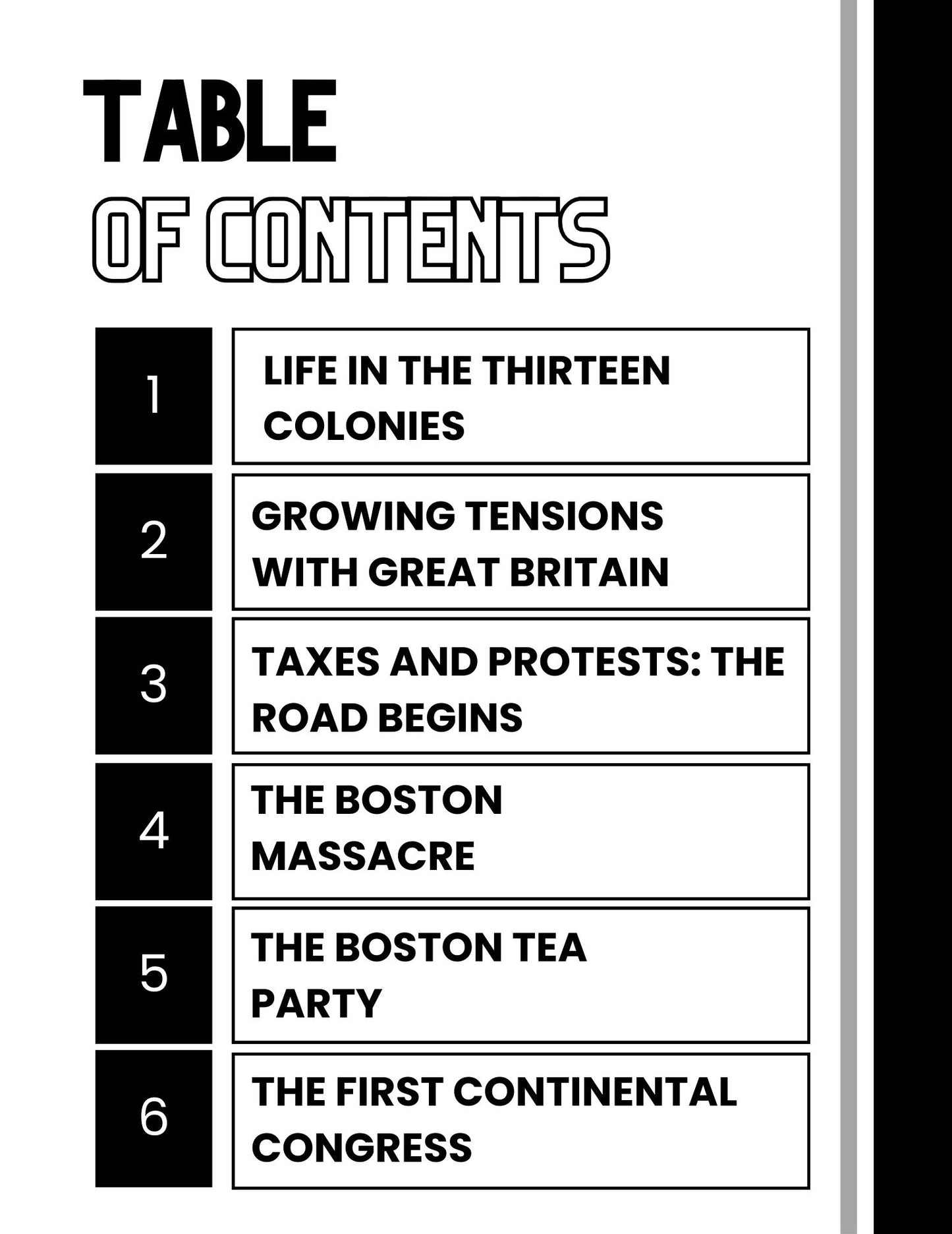 WIZ KIDS READING TEST GRADE 5: The road to American Independence